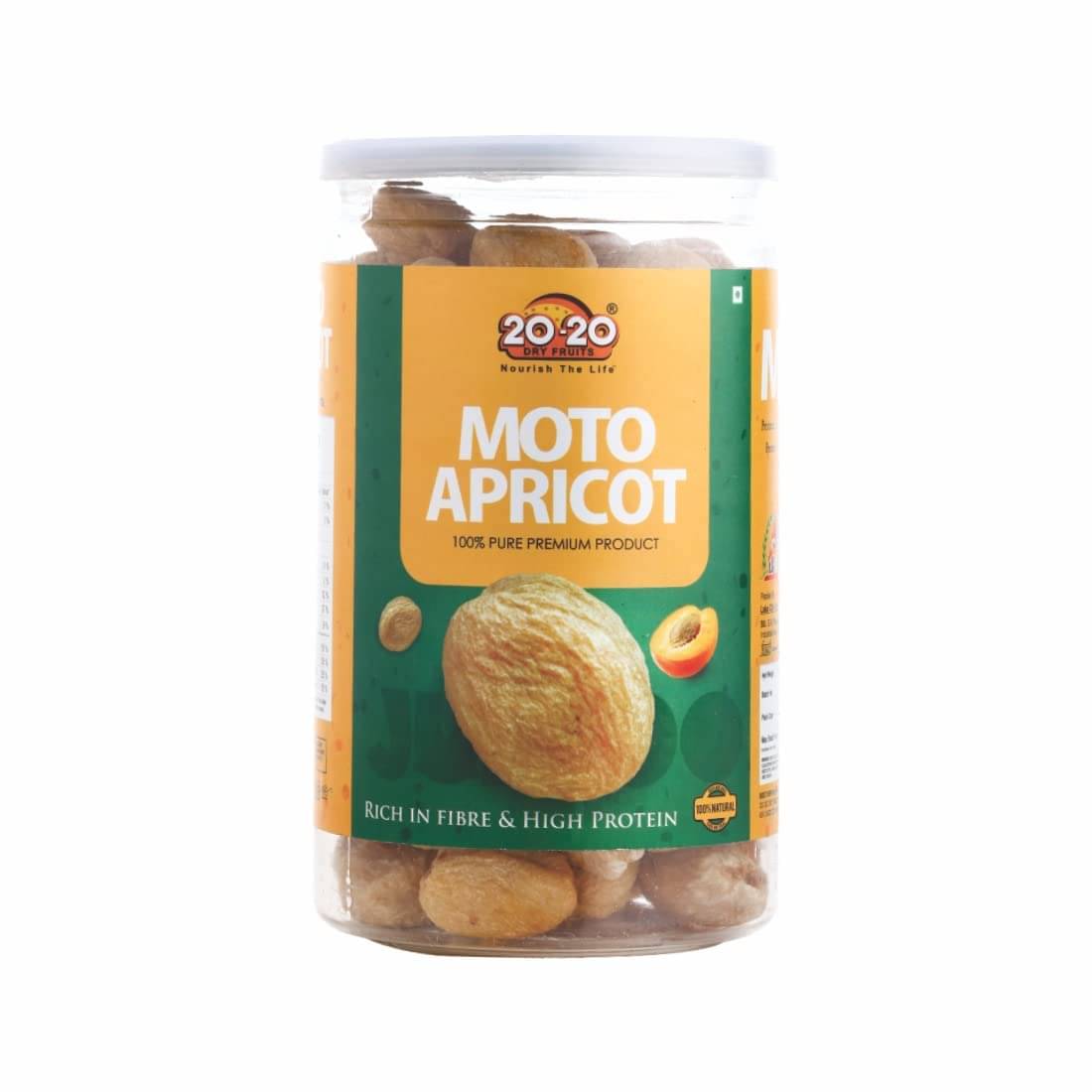 20-20 Dry Fruits Apricot (Khumani) 500 g 20-20 Dry Fruits Apricot (Khumani) 500 g