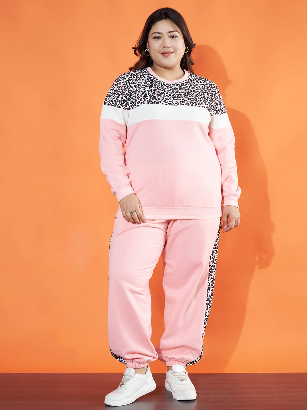     			AUSTIVO Women Striped Top With Trousers Co-Ord Set ( Multicolor )