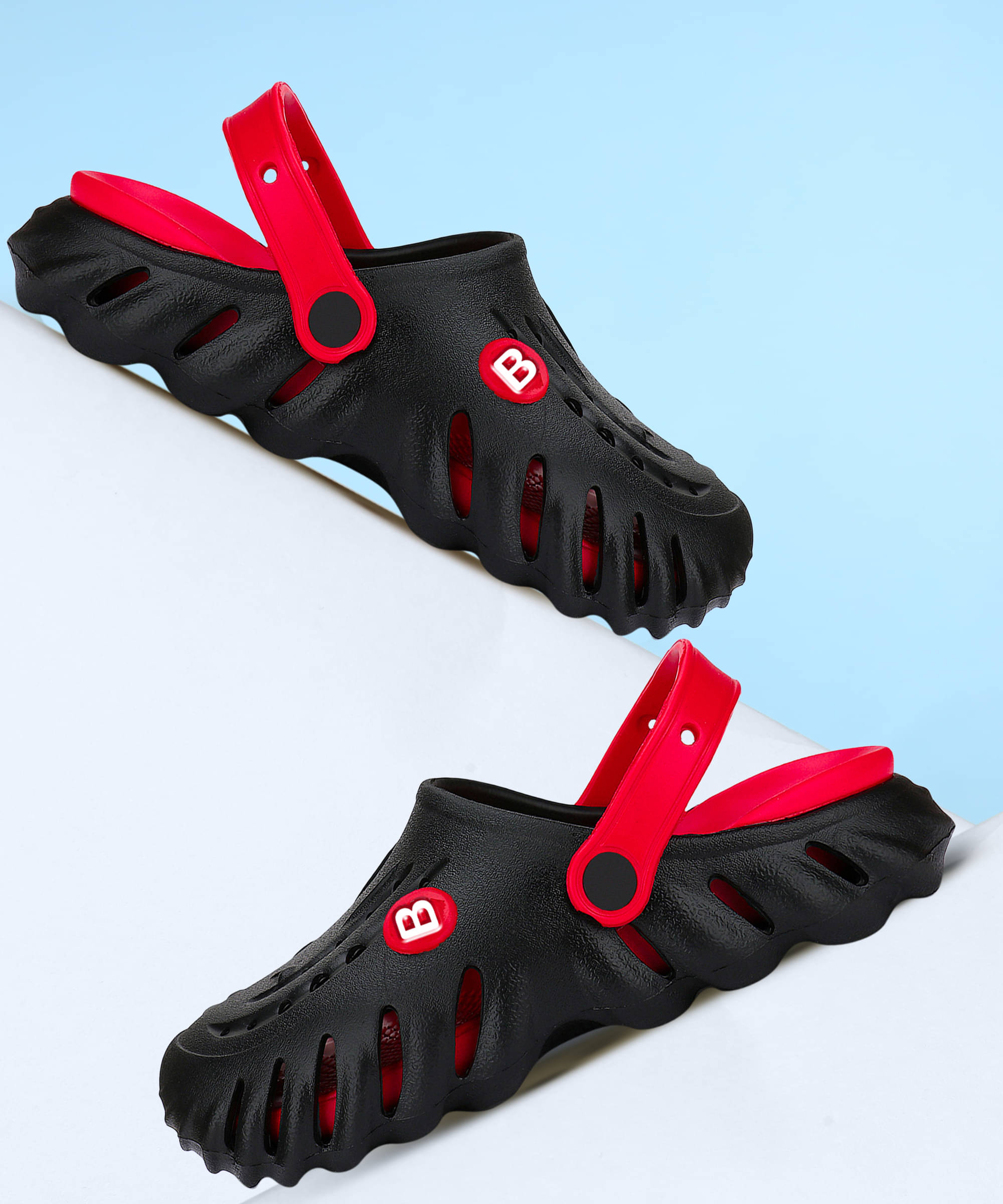     			Bersache - Red Men's Sandals