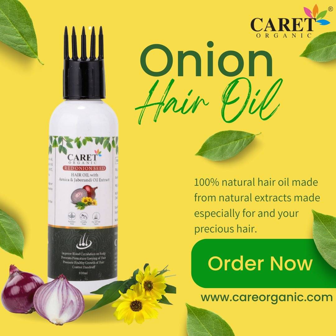     			Caret Organic Shine Enhancing Onion Oil 100 ml ( Pack of 1 )