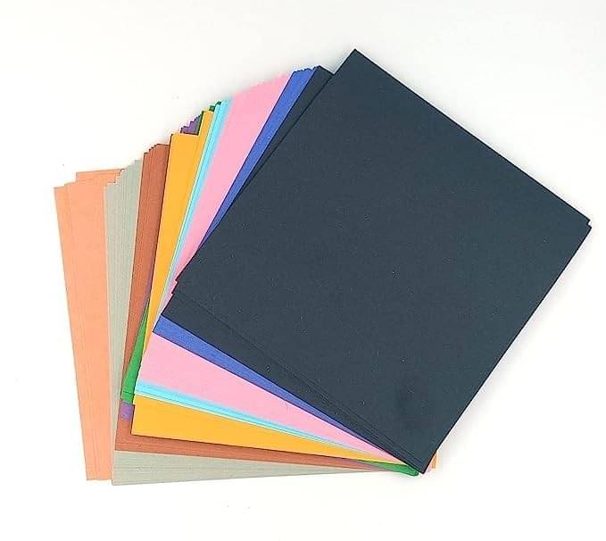     			Freedy Neon Origami Paper 15 cm X 15 cm Pack of 100 Sheets (10 sheet x 10 color) Fluorescent Color Both Side Coloured For Origami, Scrapbooking, Project Work