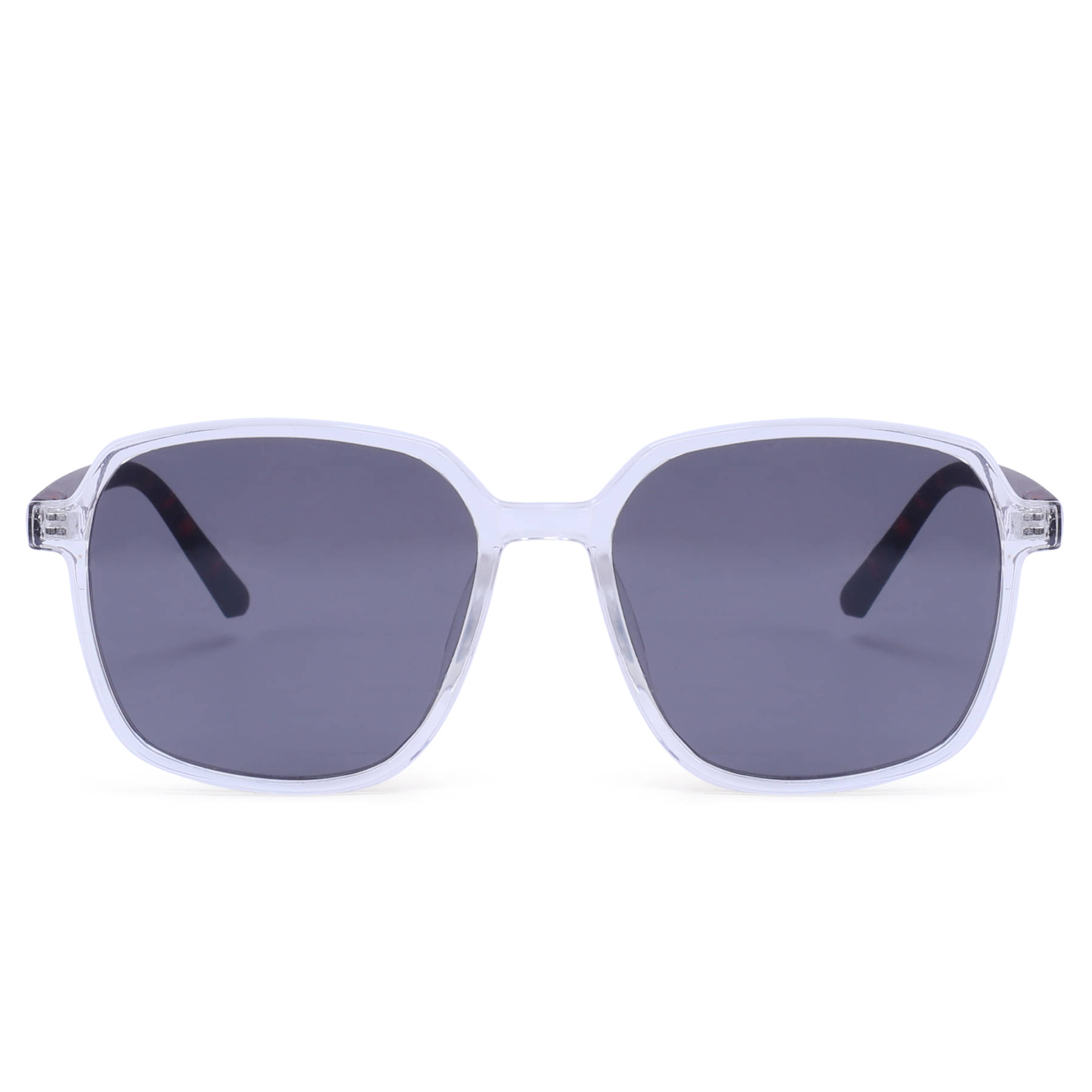     			Hexxa White Oversized Sunglasses ( Pack of 1 )