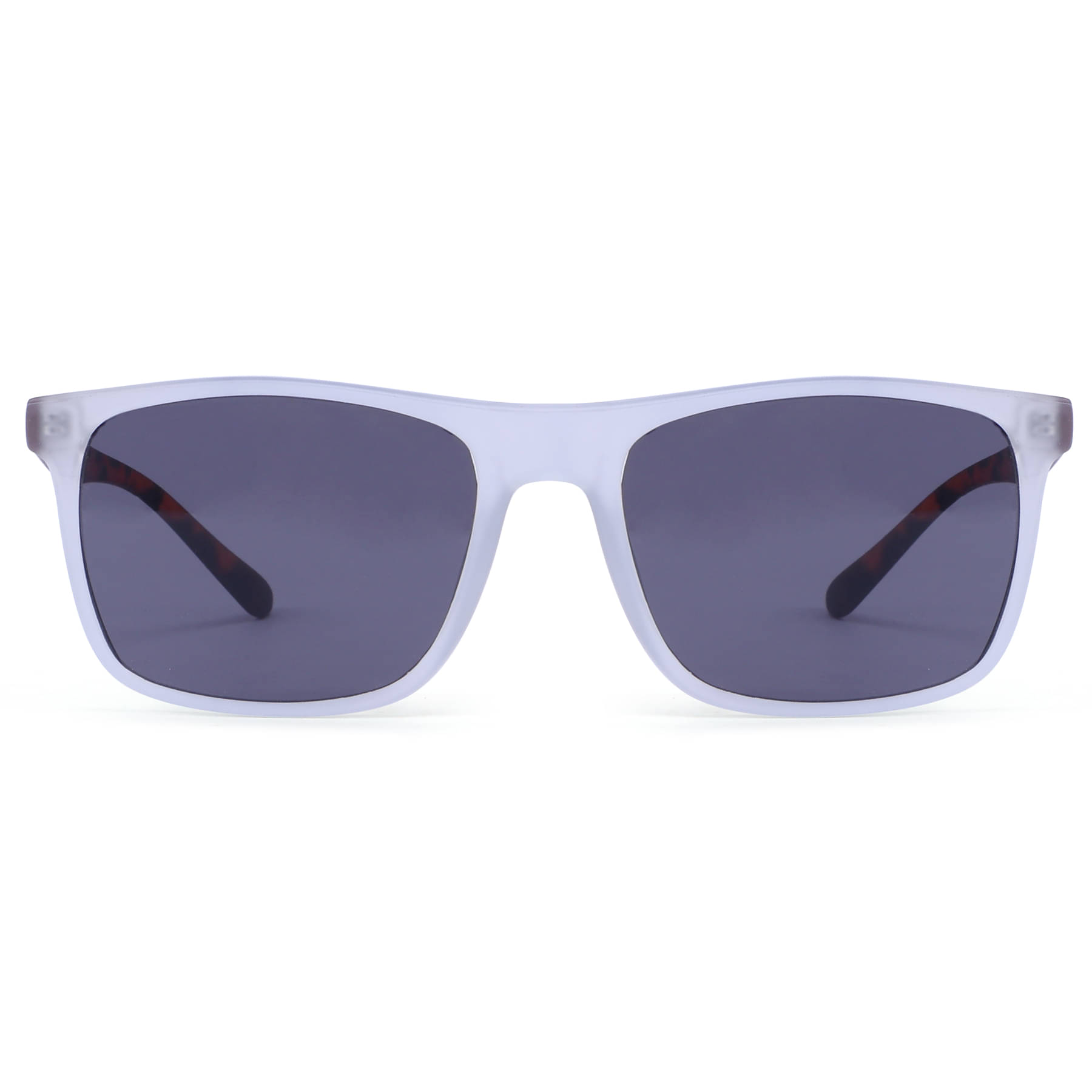     			Hexxa White Rectangular Sunglasses ( Pack of 1 )