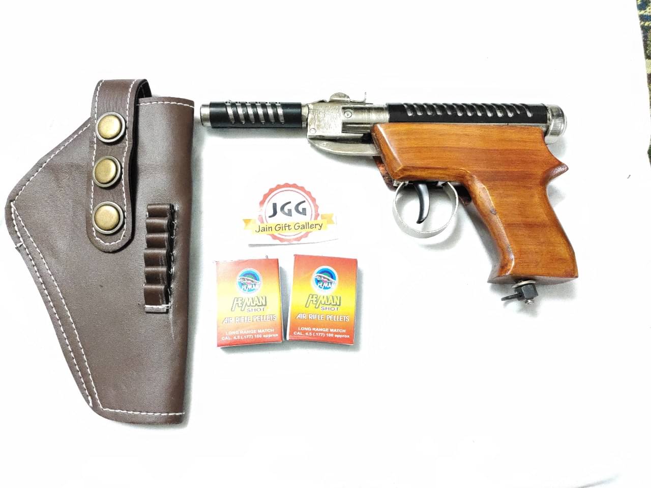     			JAIN GIFT GALLERY    BROWN GUN TOY FOR KIDS