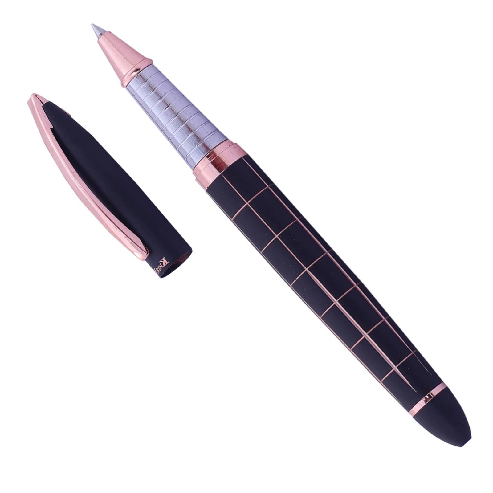     			Krink Trendy Metallic Body Roller Ball Pen, Fitted with Germany Made Refill Metal pen