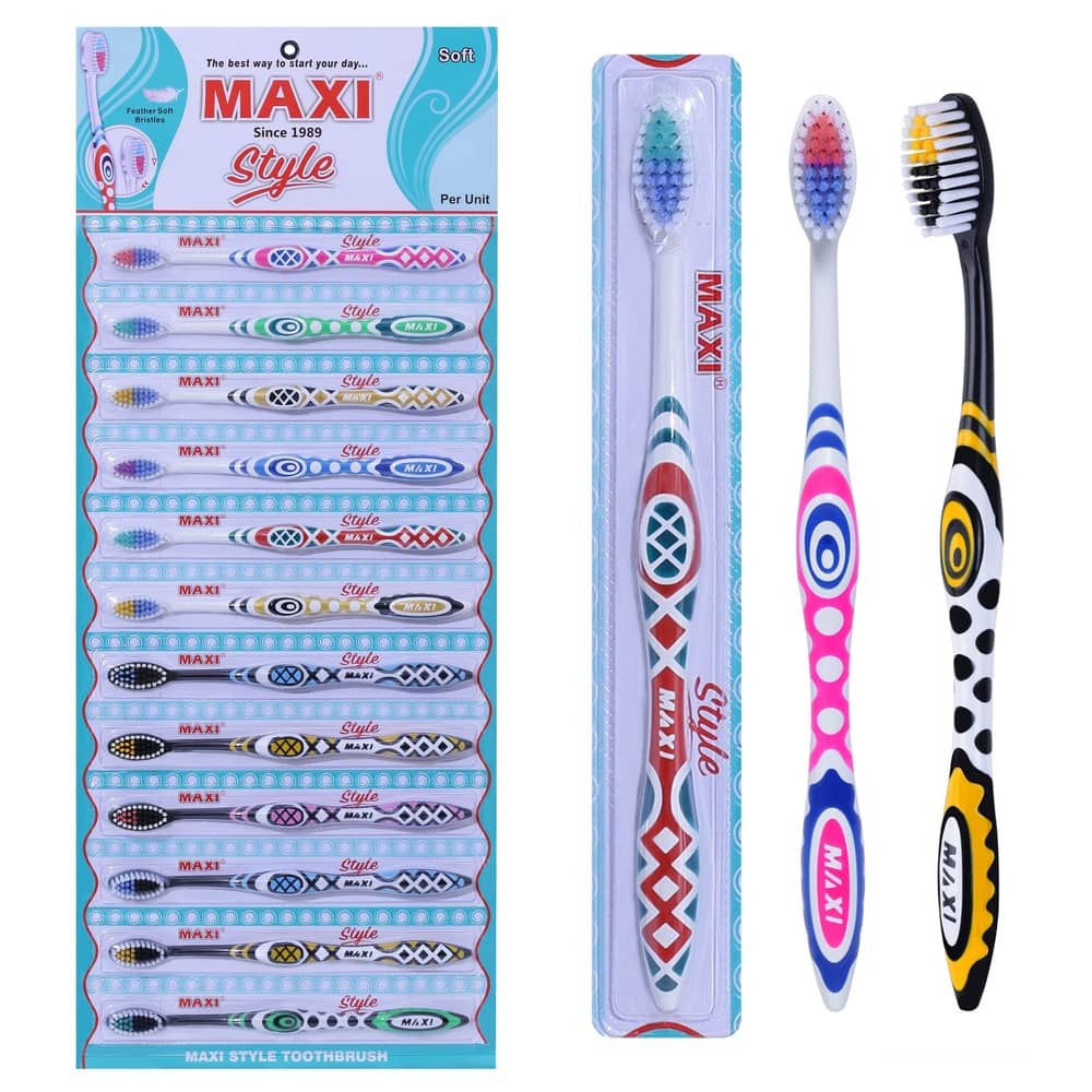 MAXI Toothbrush M-6688 Pack of 12