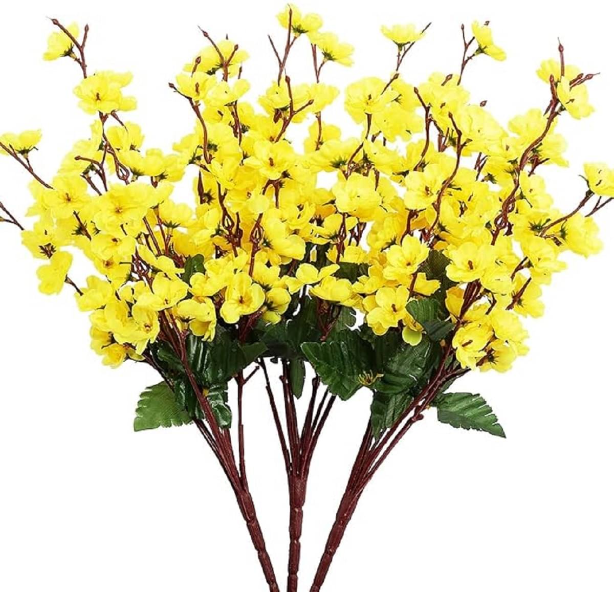 RAMDEV ENTERPRISE - Green Cherry Blossom Artificial Flower ( Pack of 1 ) RAMDEV ENTERPRISE - Green Cherry Blossom Artificial Flower ( Pack of 1 )