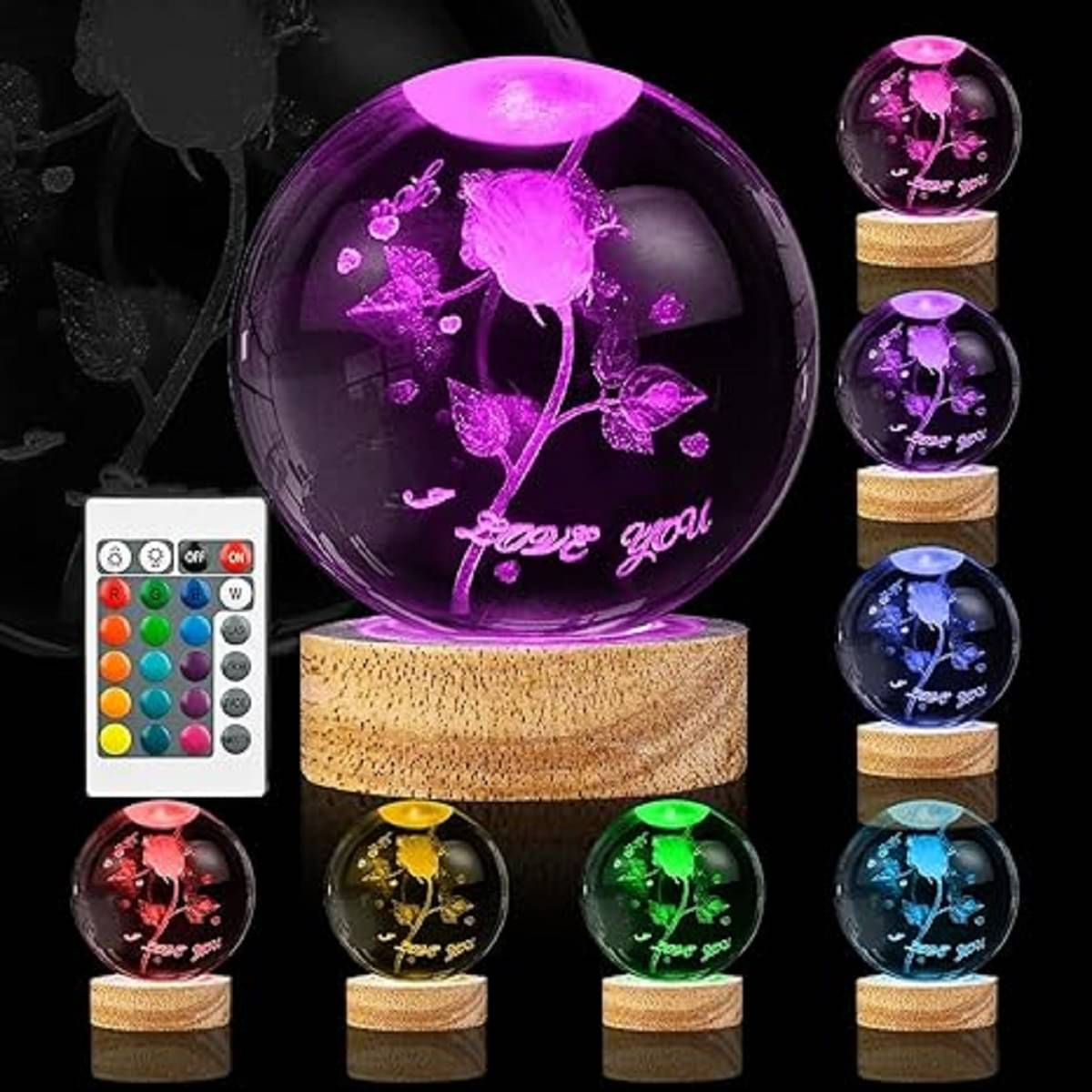 RAMDEV ENTERPRISE Multicolor Night Lamp ( Pack of 1 ) RAMDEV ENTERPRISE Multicolor Night Lamp ( Pack of 1 )