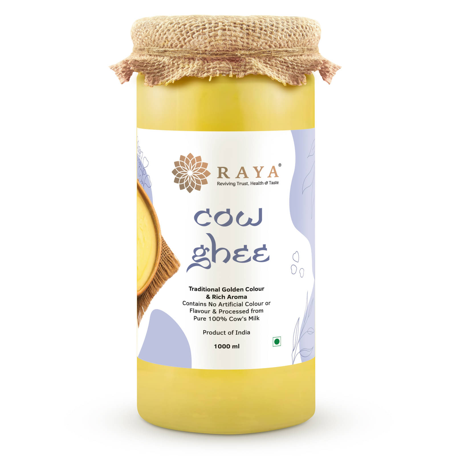     			RAYA Cow Ghee 1000 mL