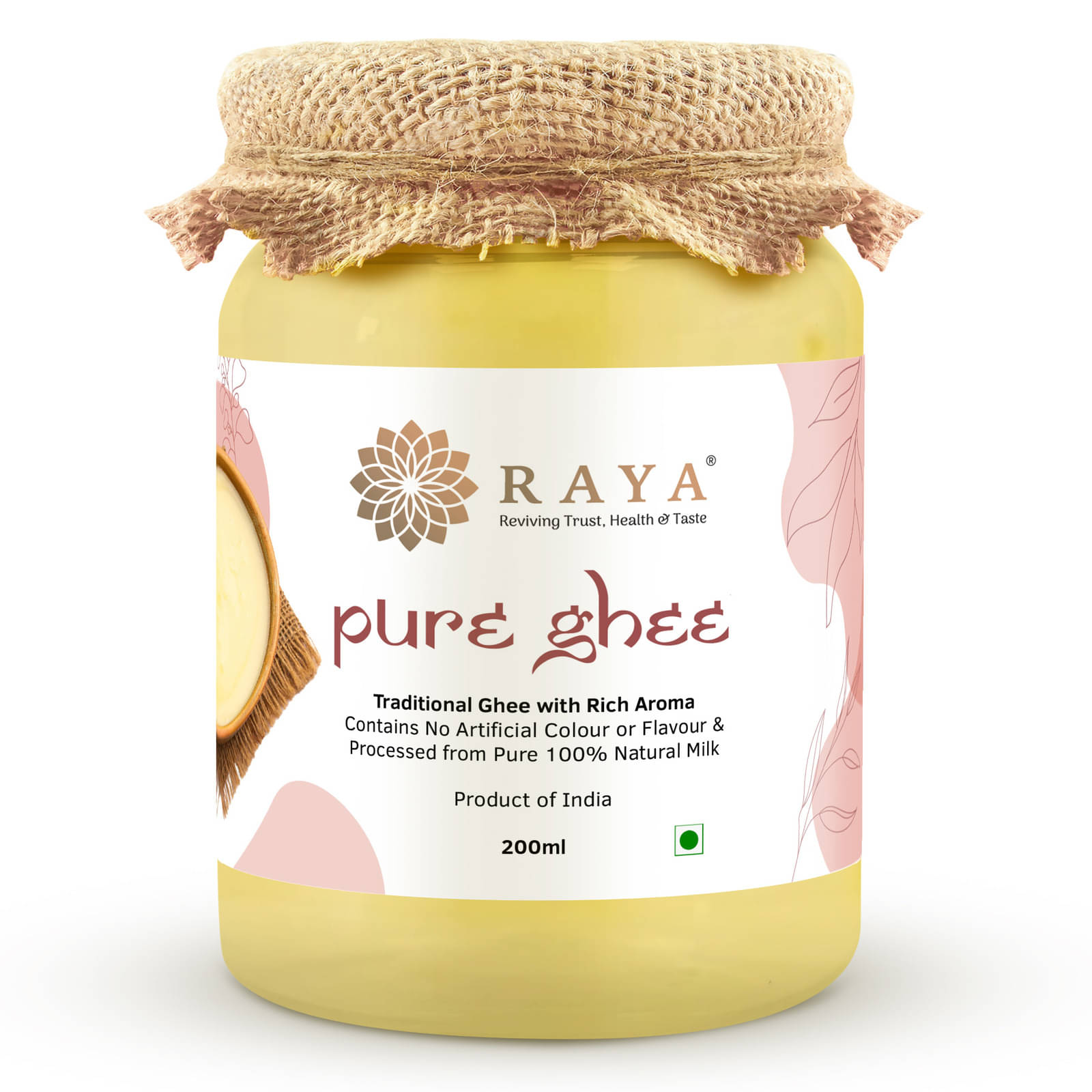     			RAYA Pure Ghee 200 mL
