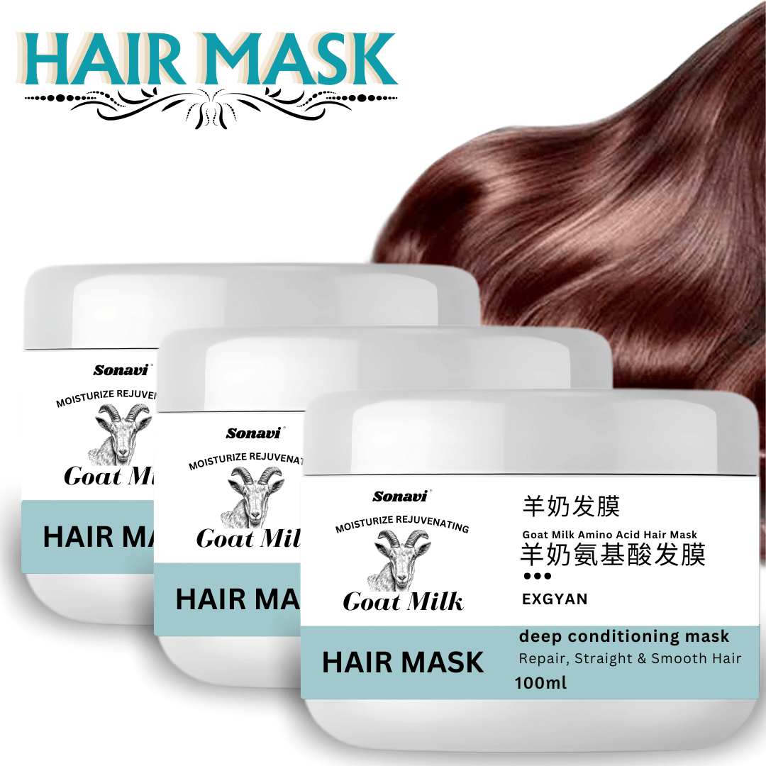     			Sonavi Anti Dandruff Hair Mask For Straight Hair ( Pack of 3 )