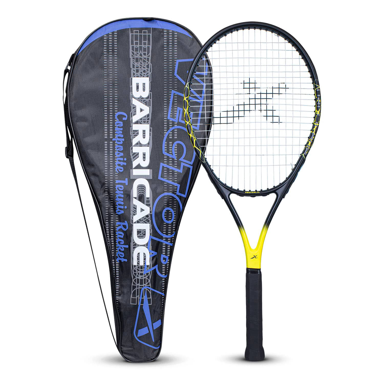 Vector X Yellow Racquet ( Pack of 1 ) - Sports and Fitness Equipment | Buy online on ZillyBuy