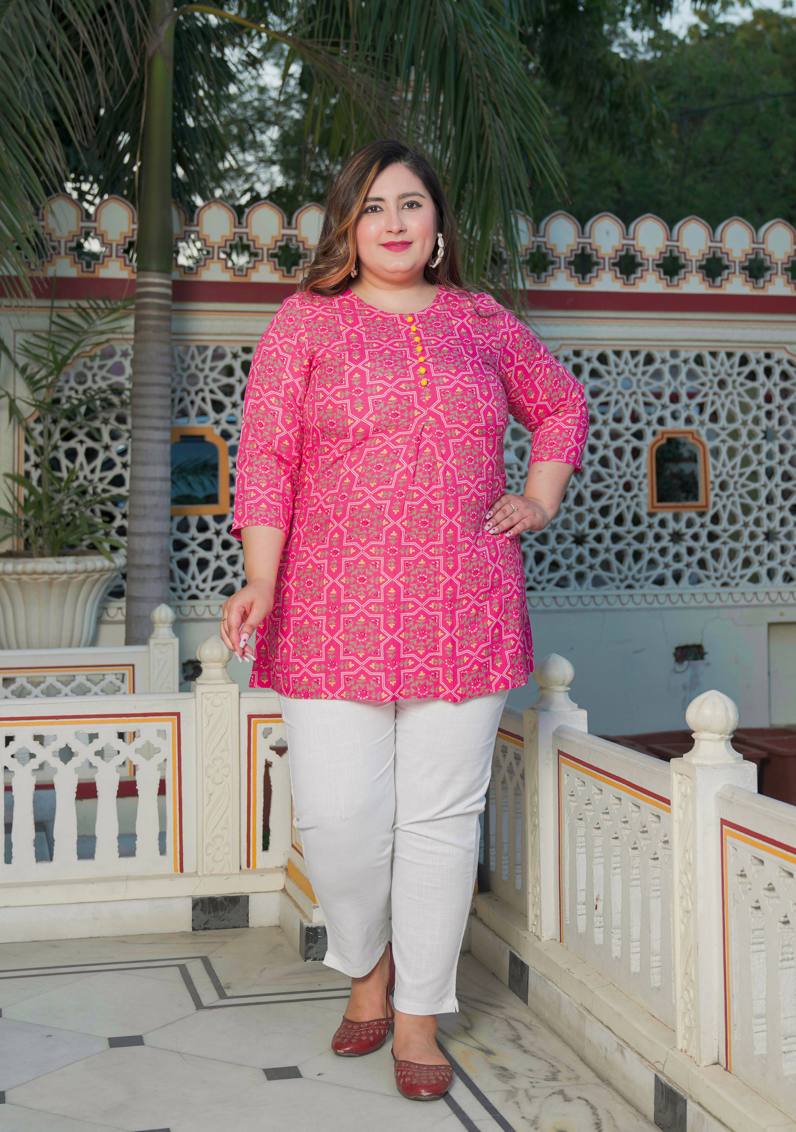 Rayon Short Kurti For Women (Pack of 1) - Kurtis, Tunics | Buy online on ZillyBuy