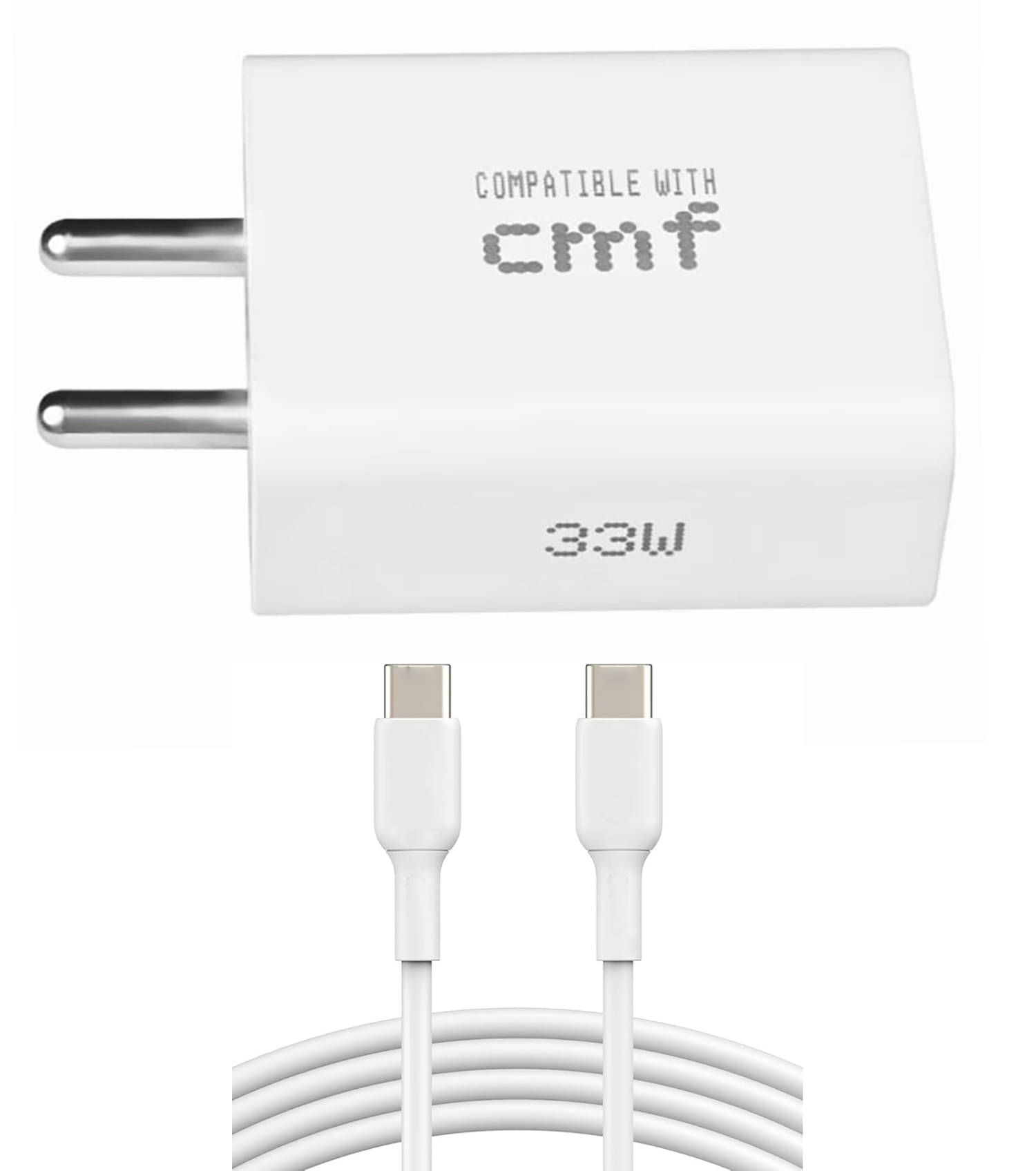     			33W USB Type C Charger Adapter for Nothing CMF Phone 1/Phone 2/2a/2a Plus/3a/3a Plus Phone 1/Tablet/Samsung M05/M35/M15/F15/M14, 33watt Fast Charge Adapter for Other Type-C Devices