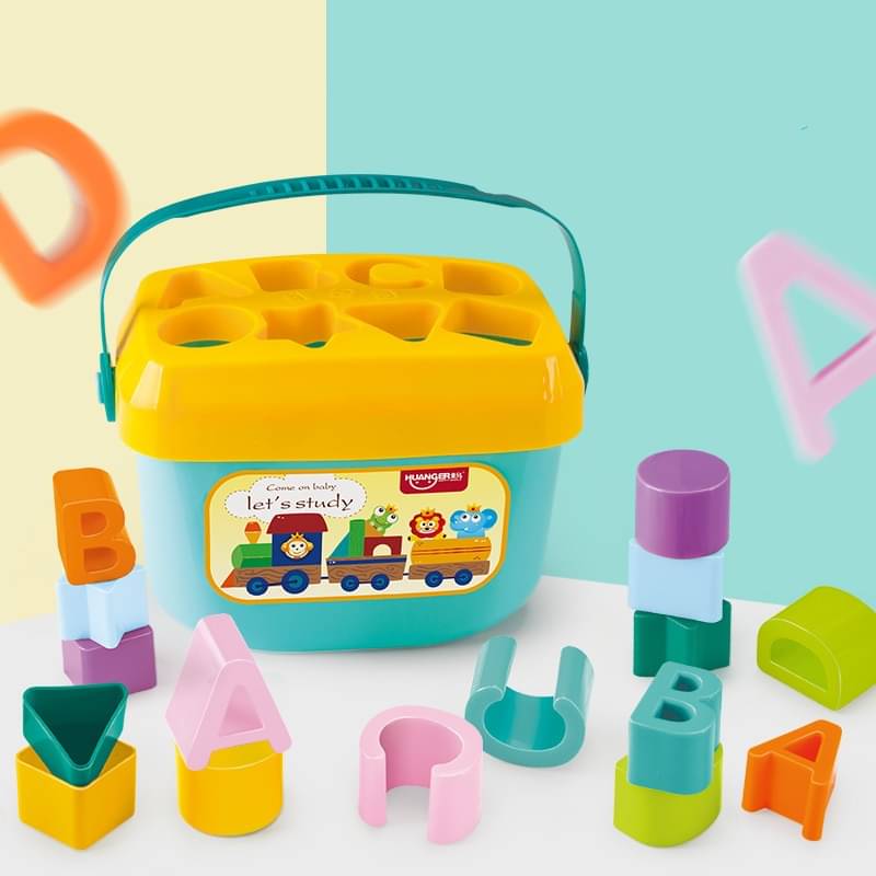 Bluebell Baby's First Shape Sorting Blocks Learning- Educational Activity Toys with 16 Building Blocks - Multicolor Bluebell Baby's First Shape Sorting Blocks Learning- Educational Activity Toys with 16 Building Blocks - Multicolor