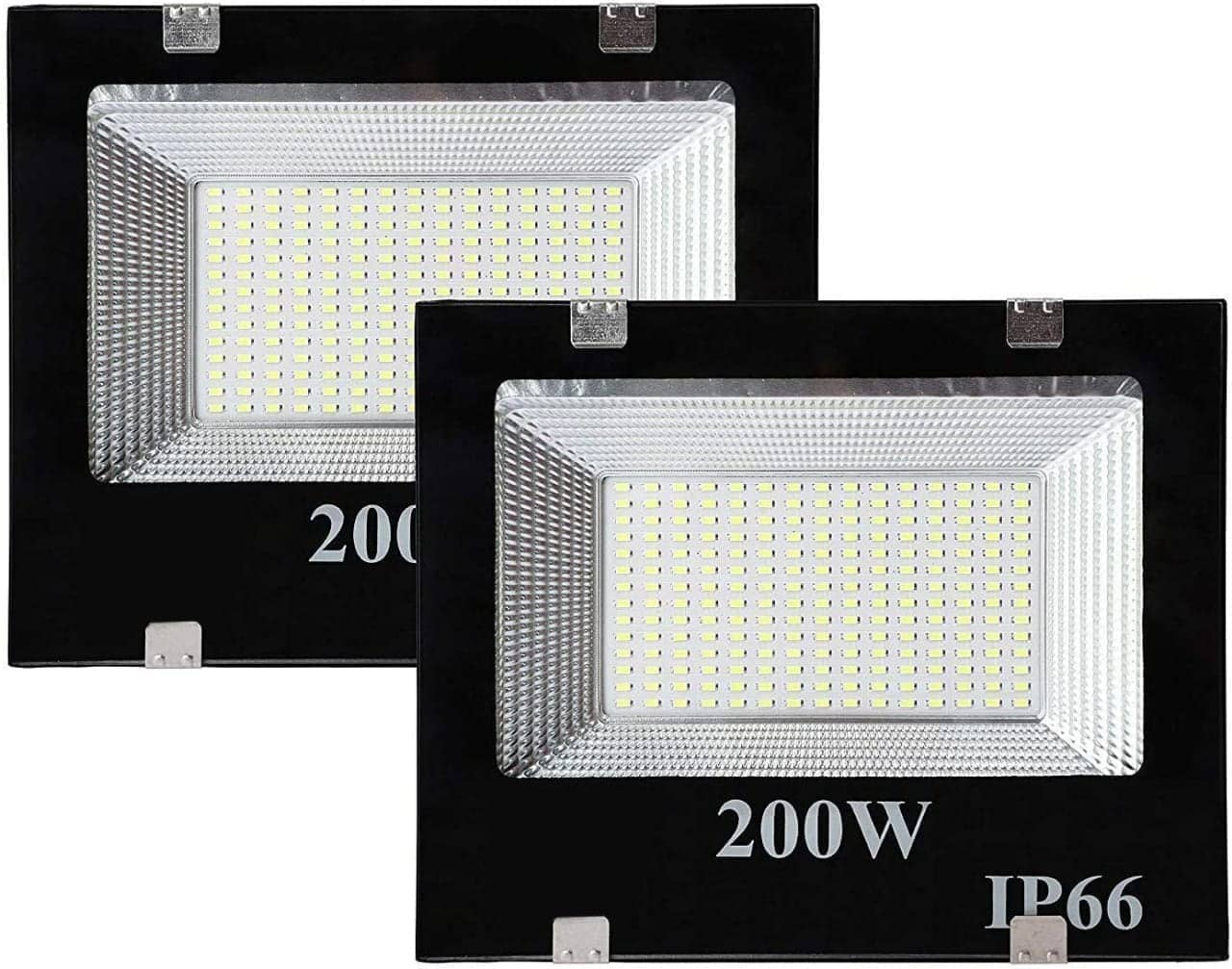 DAJUBHAI Cool Day Light 200W Watts Flood Light ( Pack of 2 )