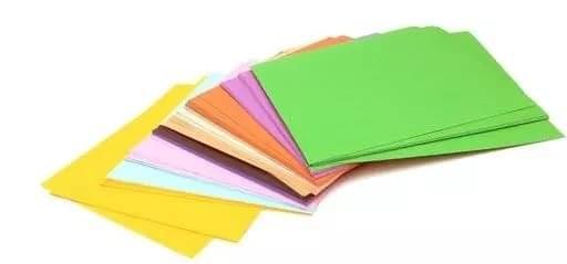     			Freedy Neon Origami Paper 15 cm X 15 cm Pack of 100 Sheets (10 sheet x 10 color) Fluorescent Color Both Side Coloured For Origami, Scrapbooking, Project Work
