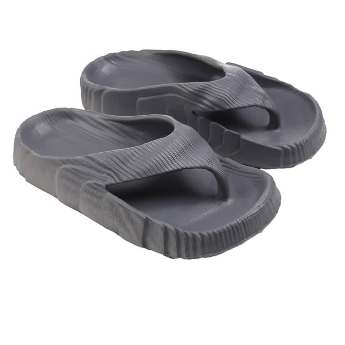     			Gokik Dark Grey Men's Daily Slipper