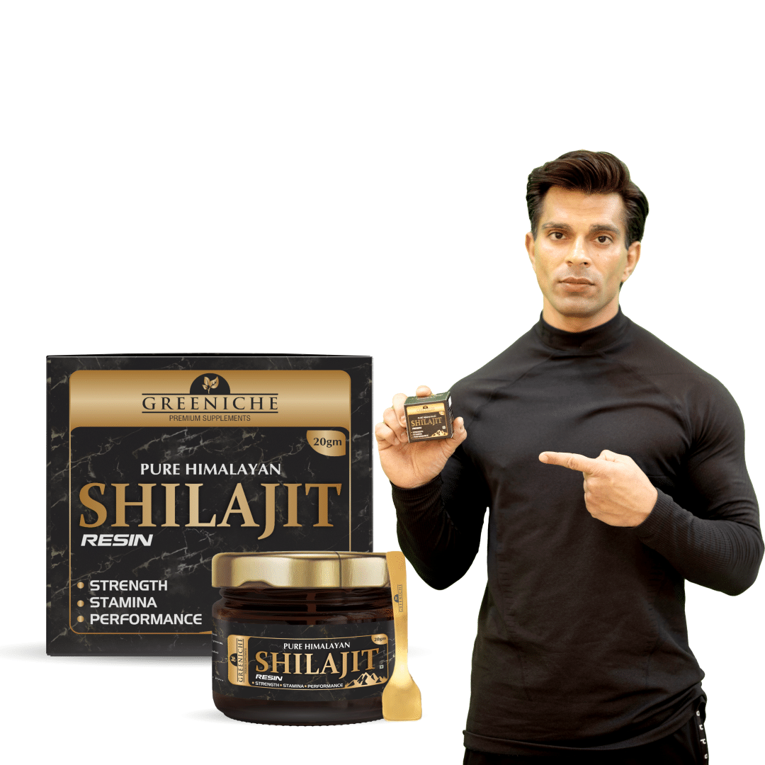     			Greeniche Pure Himalayan Shilajit Resin | Strength, Stamina & Power- 20gm