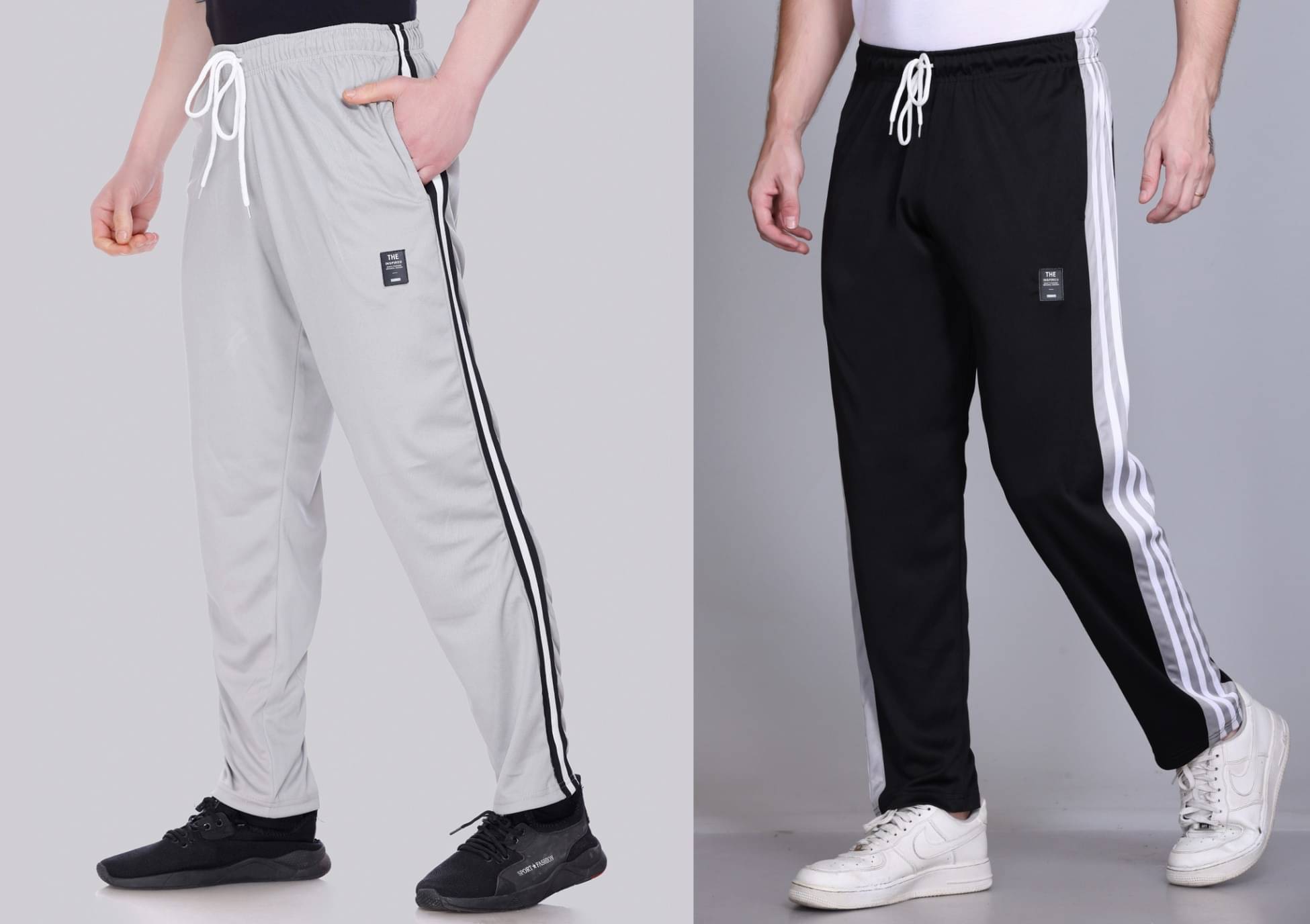 HVBK Multicolor Polyester Men's Trackpants ( Pack of 2 ) HVBK Multicolor Polyester Men's Trackpants ( Pack of 2 )