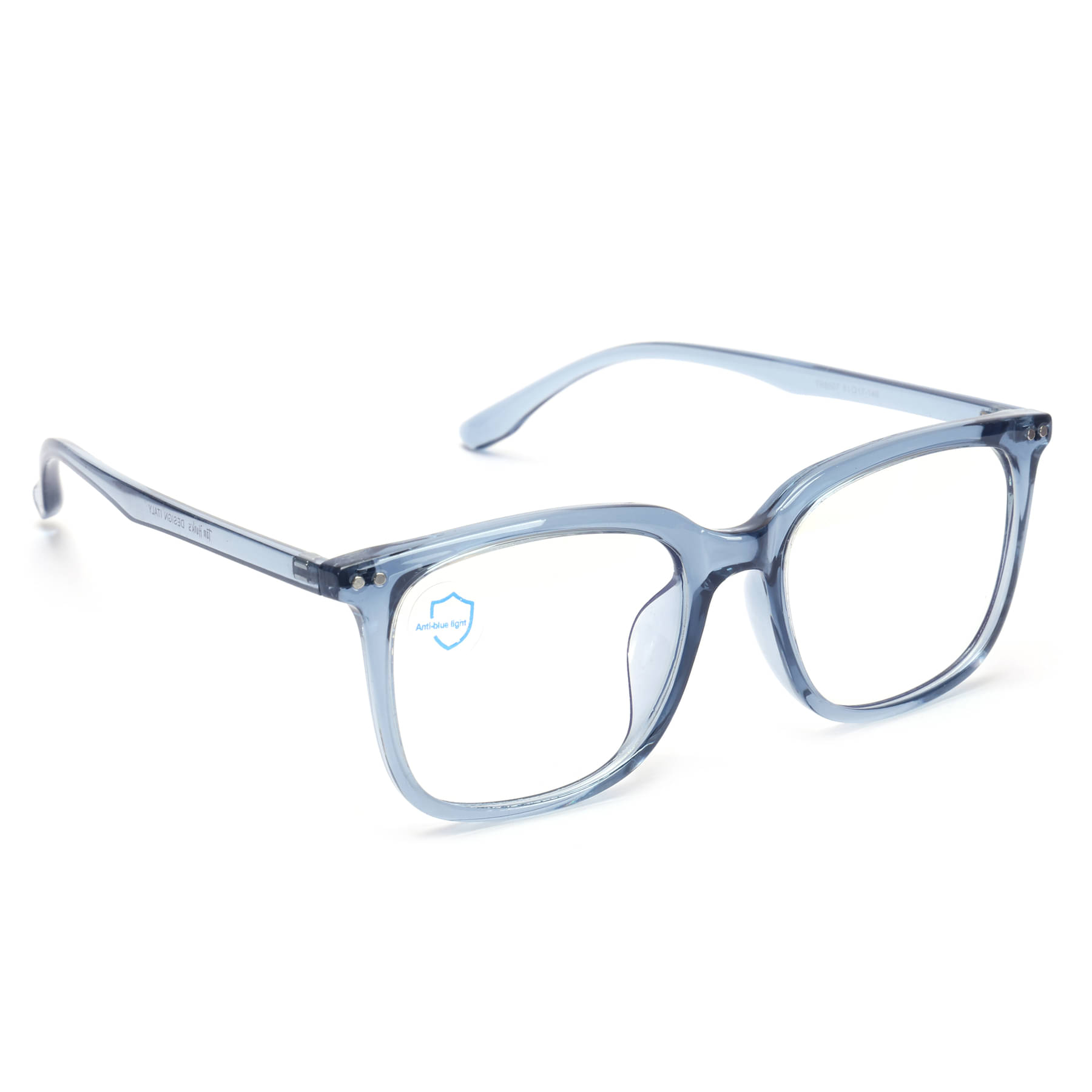 Hexxa Blue Rectangular Eyeglass Frame ( Pack of 1 ) Hexxa Blue Rectangular Eyeglass Frame ( Pack of 1 )