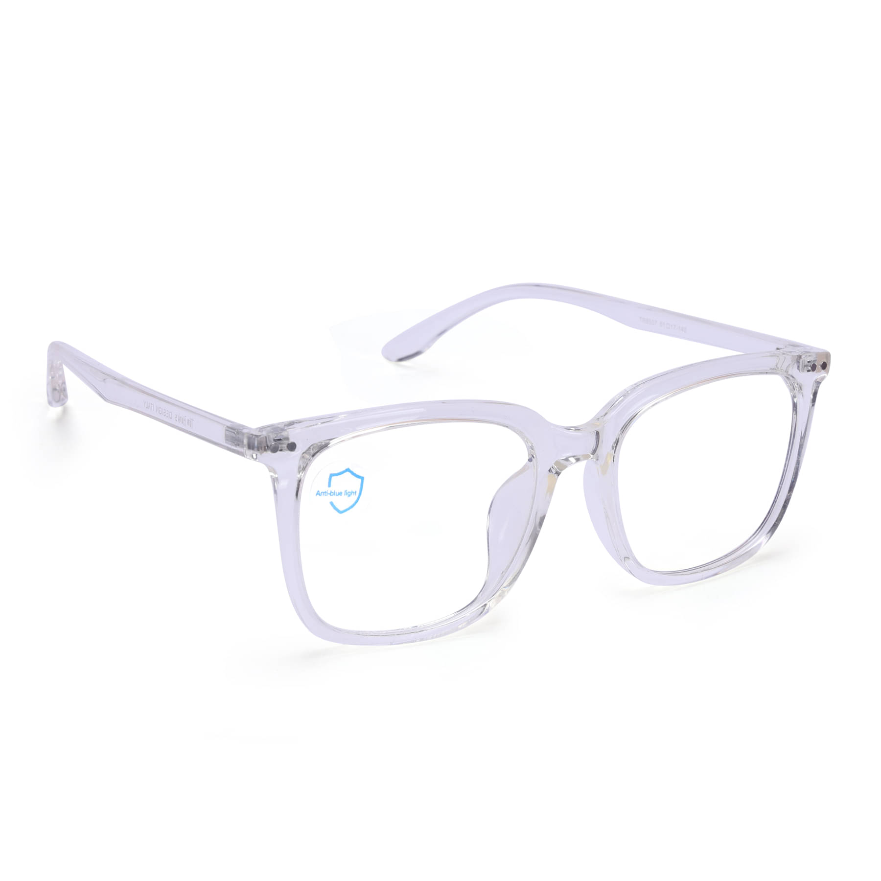 Hexxa White Rectangular Eyeglass Frame ( Pack of 1 ) Hexxa White Rectangular Eyeglass Frame ( Pack of 1 )