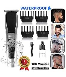 Intimify Beard Trimmer Black Cordless Beard Trimmer With 180 minutes Runtime