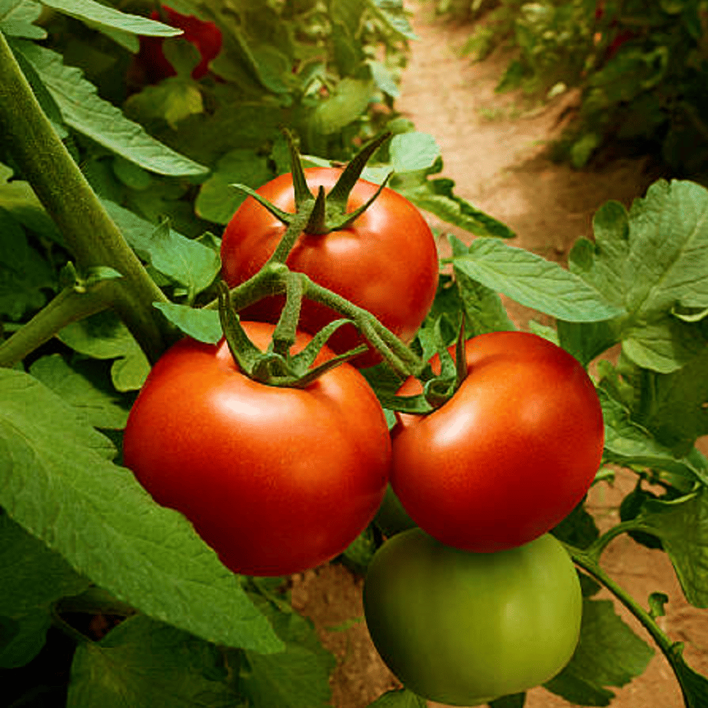 Jignisha Seeds Hybrid Tomato Vegetable ( 100 Seeds ) Jignisha Seeds Hybrid Tomato Vegetable ( 100 Seeds )