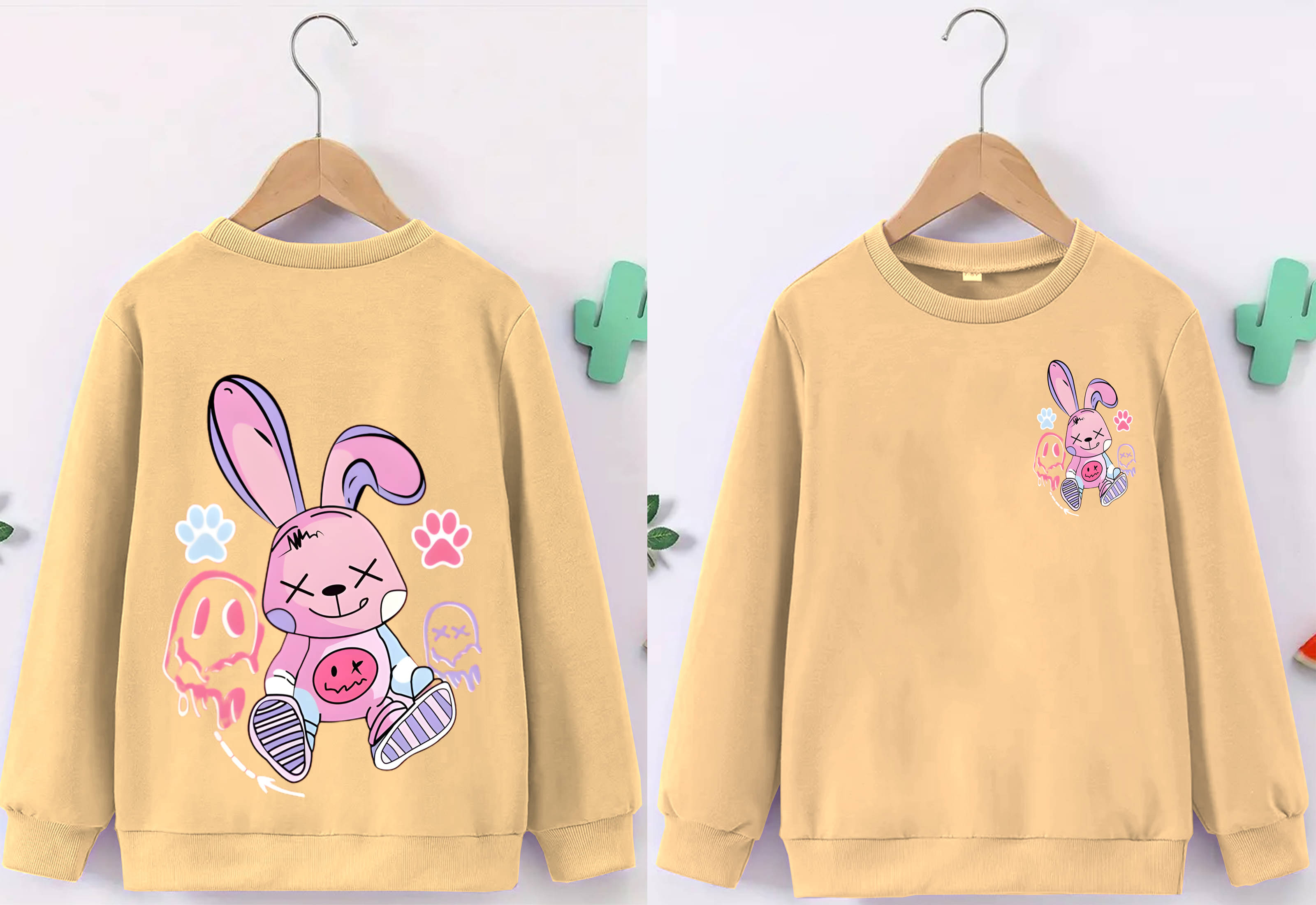     			Lecowar Pack of 1 Boys Fleece Sweatshirt ( Yellow )