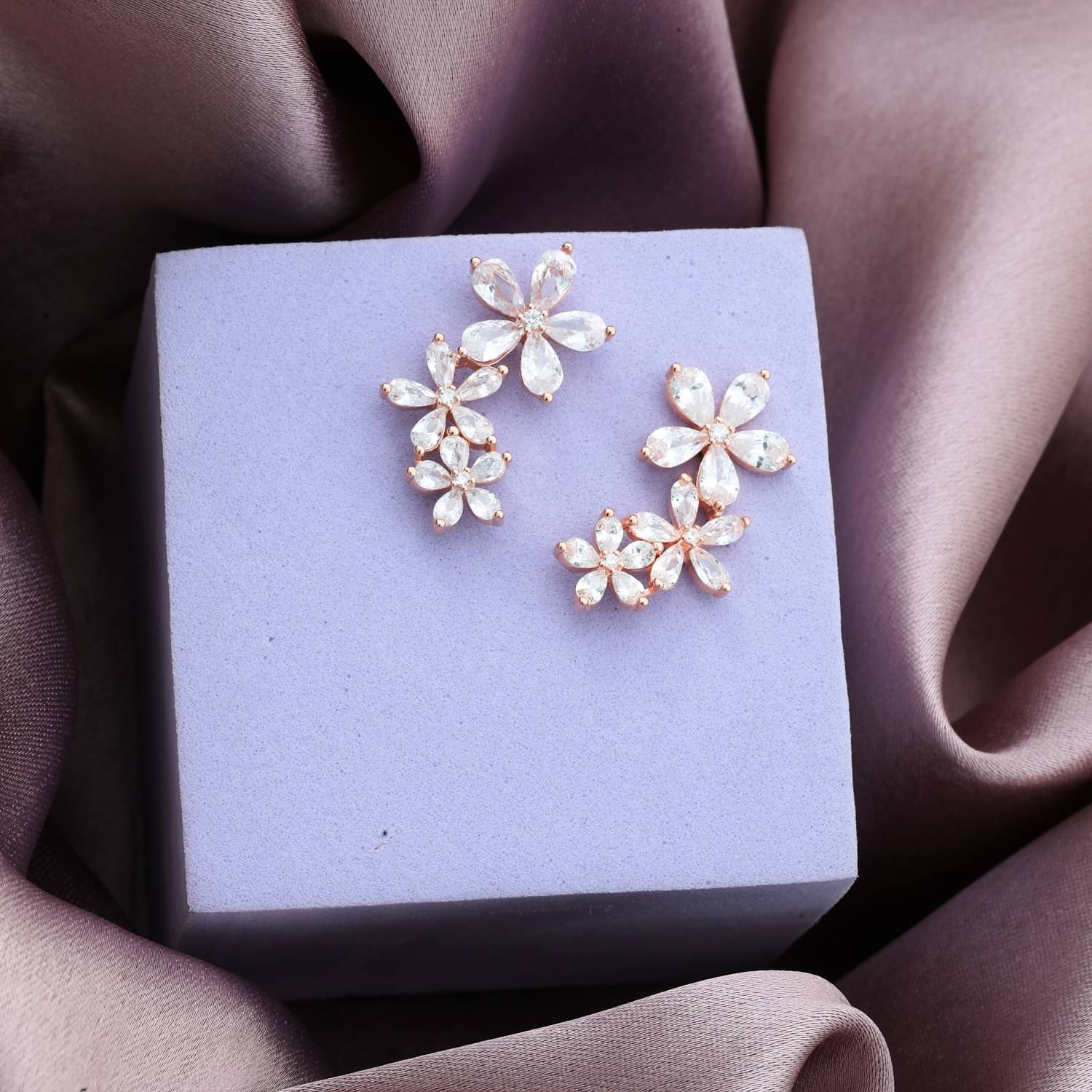    			Maira 925 Sterling Silver Silver Earring