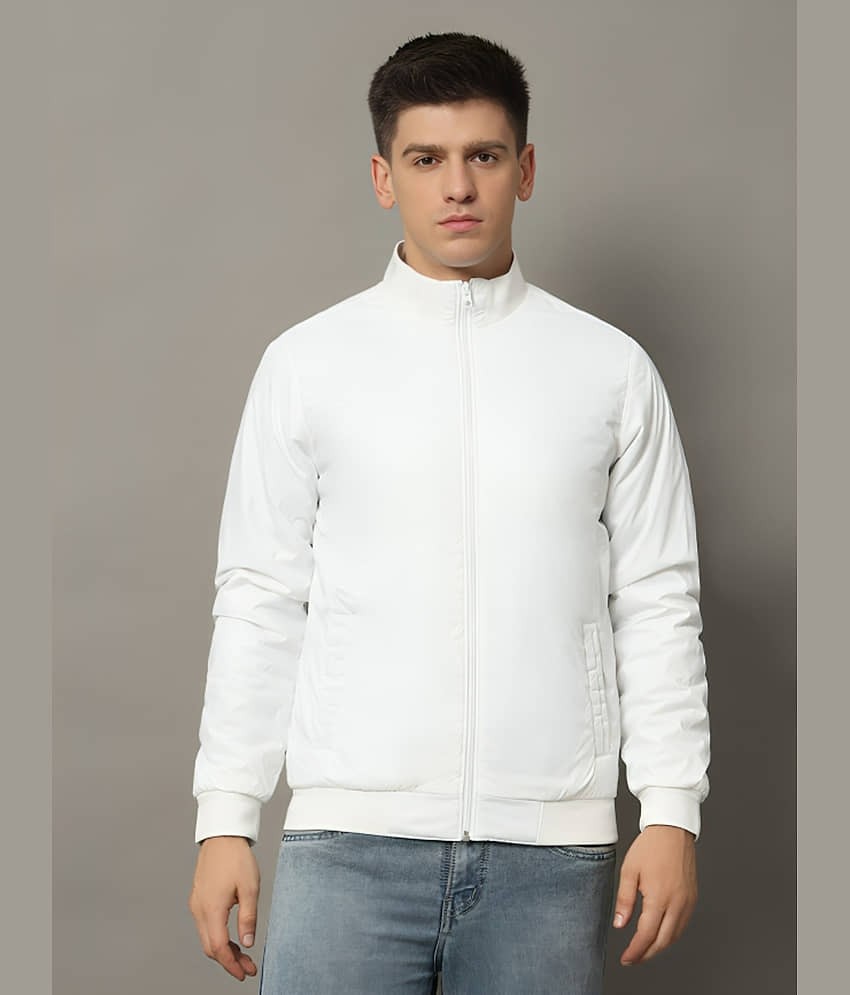 PLUS PARADISE Polyester Men's Casual Jacket - White ( Pack of 1 ) - Jackets & Coats | Buy online on ZillyBuy