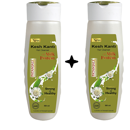    			Kesh Kanti Hair Cleanser Milk Protien 180ml (Pack of 2)