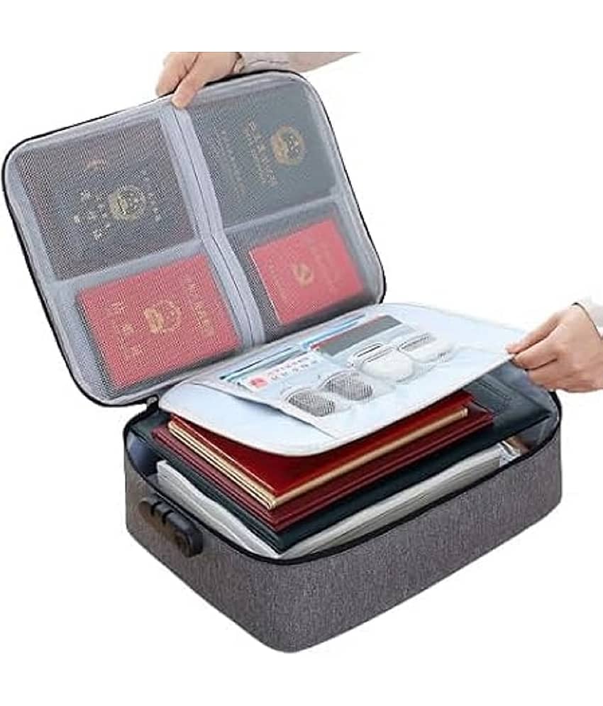 RAMDEV ENTERPRISE Black Document Bag ( Pack of 1 ) - Stationery | Buy online on ZillyBuy