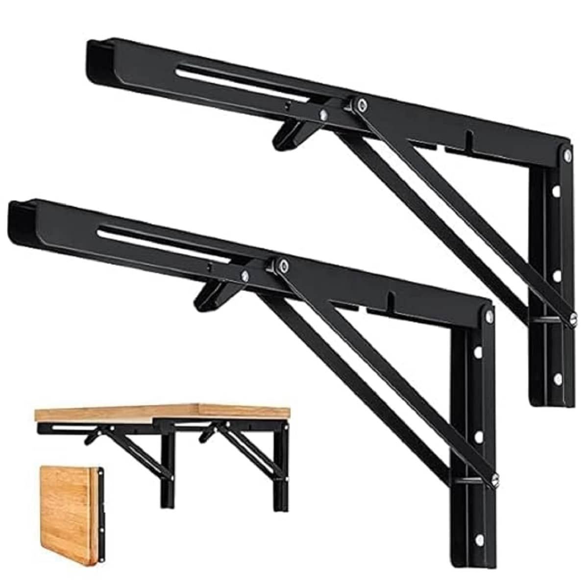 RAMDEV ENTERPRISE Black Stainless Steel Table Organiser - Pack of 1
