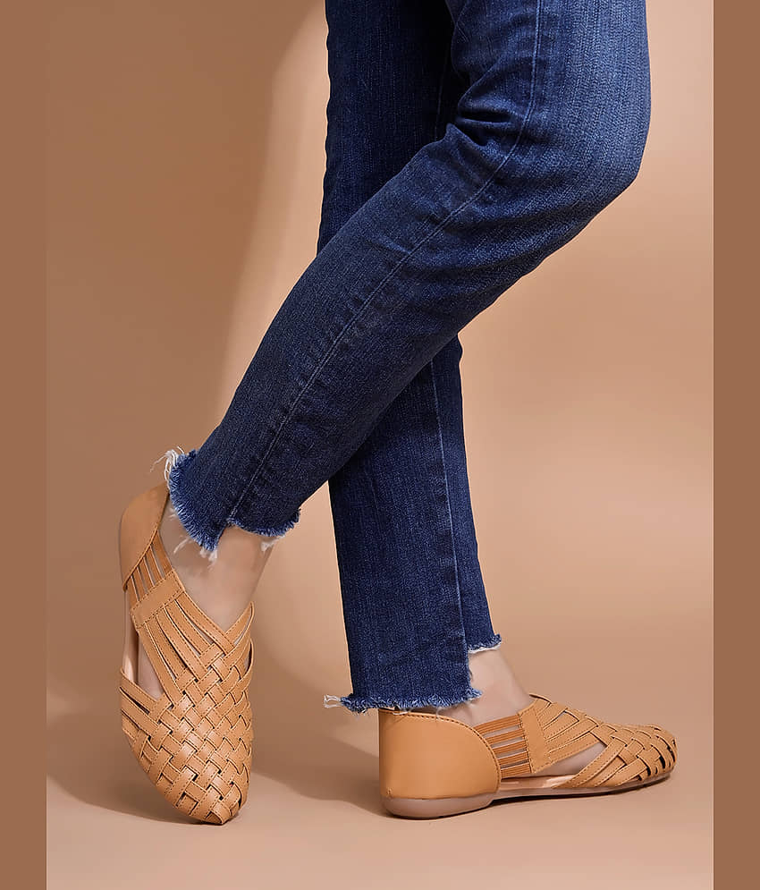 Shoetopia Round Toe Tan Belly For Girls - Casual Shoes | Buy online on ZillyBuy