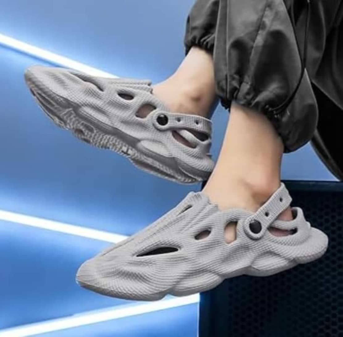 Style Height - White Men's Clogs