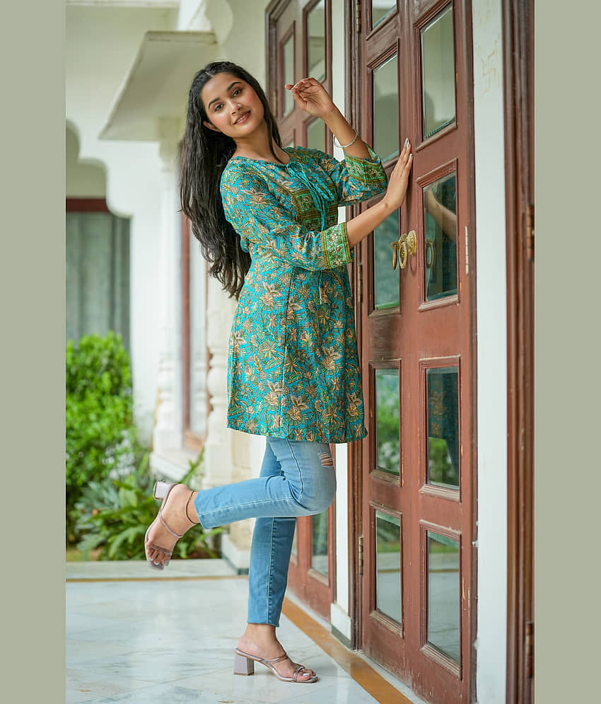 Polyester Short Kurti For Women (Pack of 1) - Kurtis, Tunics | Buy online on ZillyBuy