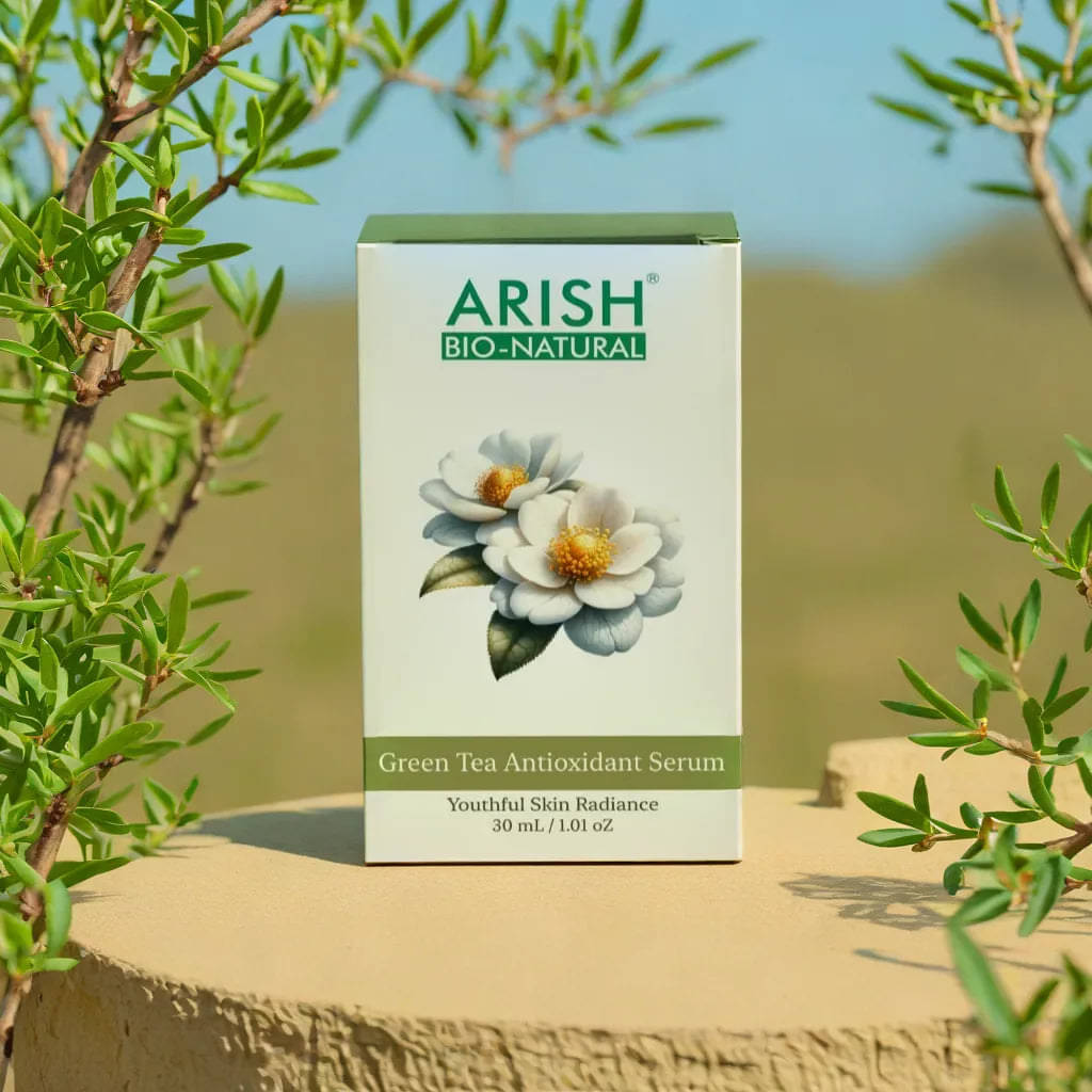 ARISH BIO-NATURAL Face Serum Green Tea Hydrating For All Skin Type ( Pack of 1 ) ARISH BIO-NATURAL Face Serum Green Tea Hydrating For All Skin Type ( Pack of 1 )