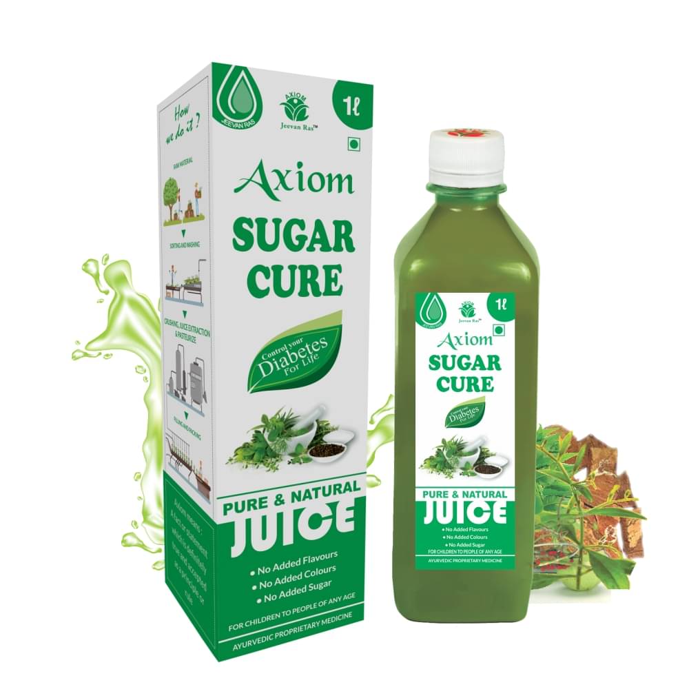     			Axiom Sugar Cure Manages Sugar Level, Diabetes Liquid 1000 ml Pack Of 1