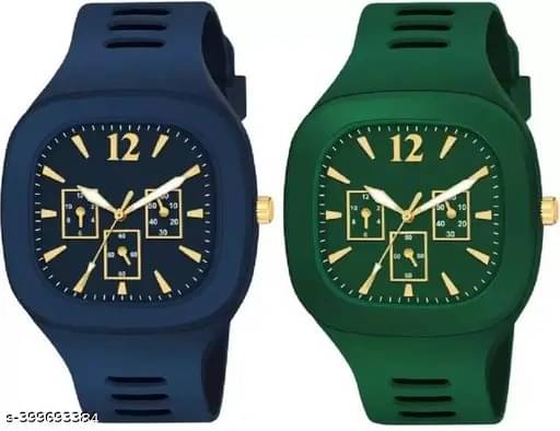     			BANDSMITH Multicolor PU Analog Men's Watch