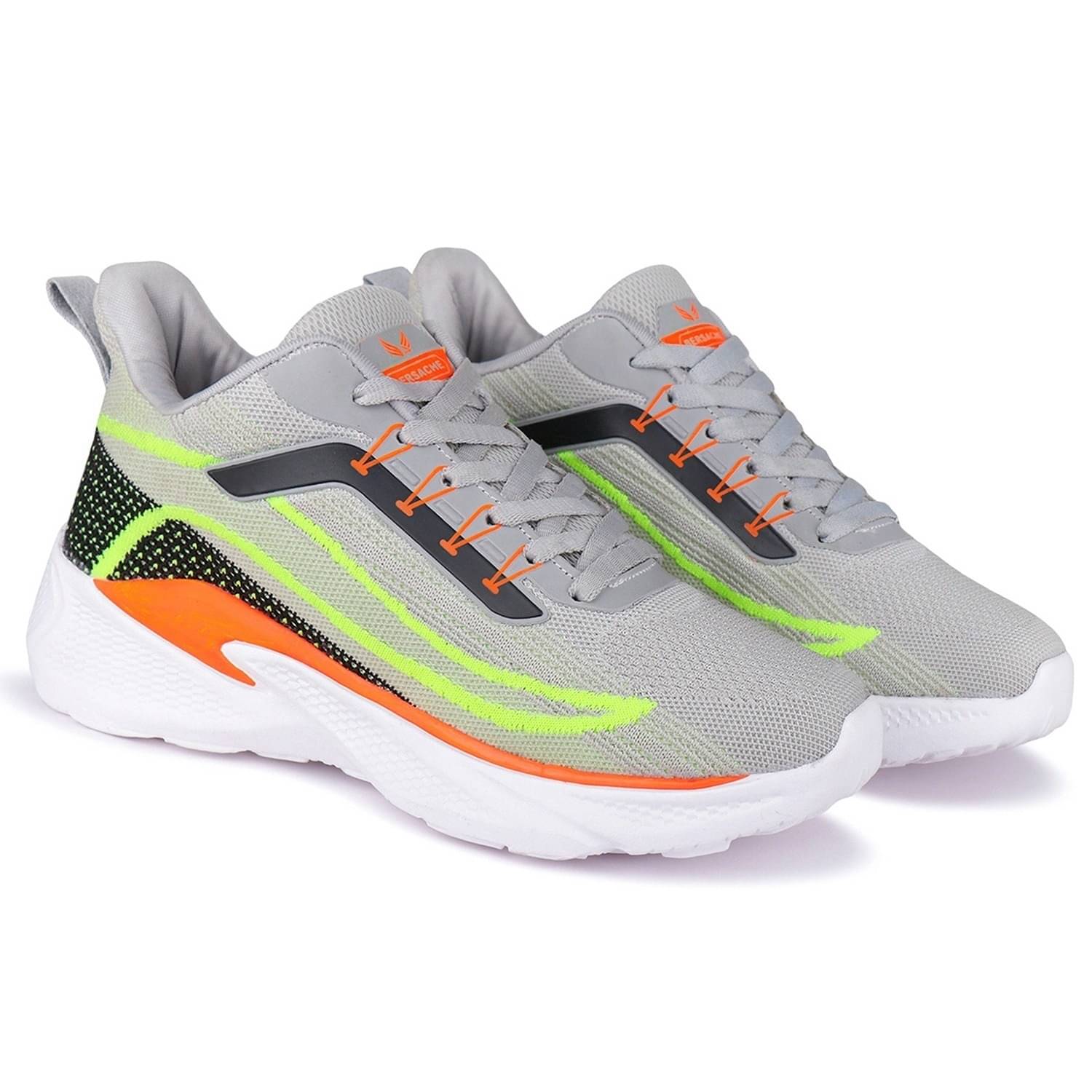     			Bersache Orange Men's Lifestyle Shoes
