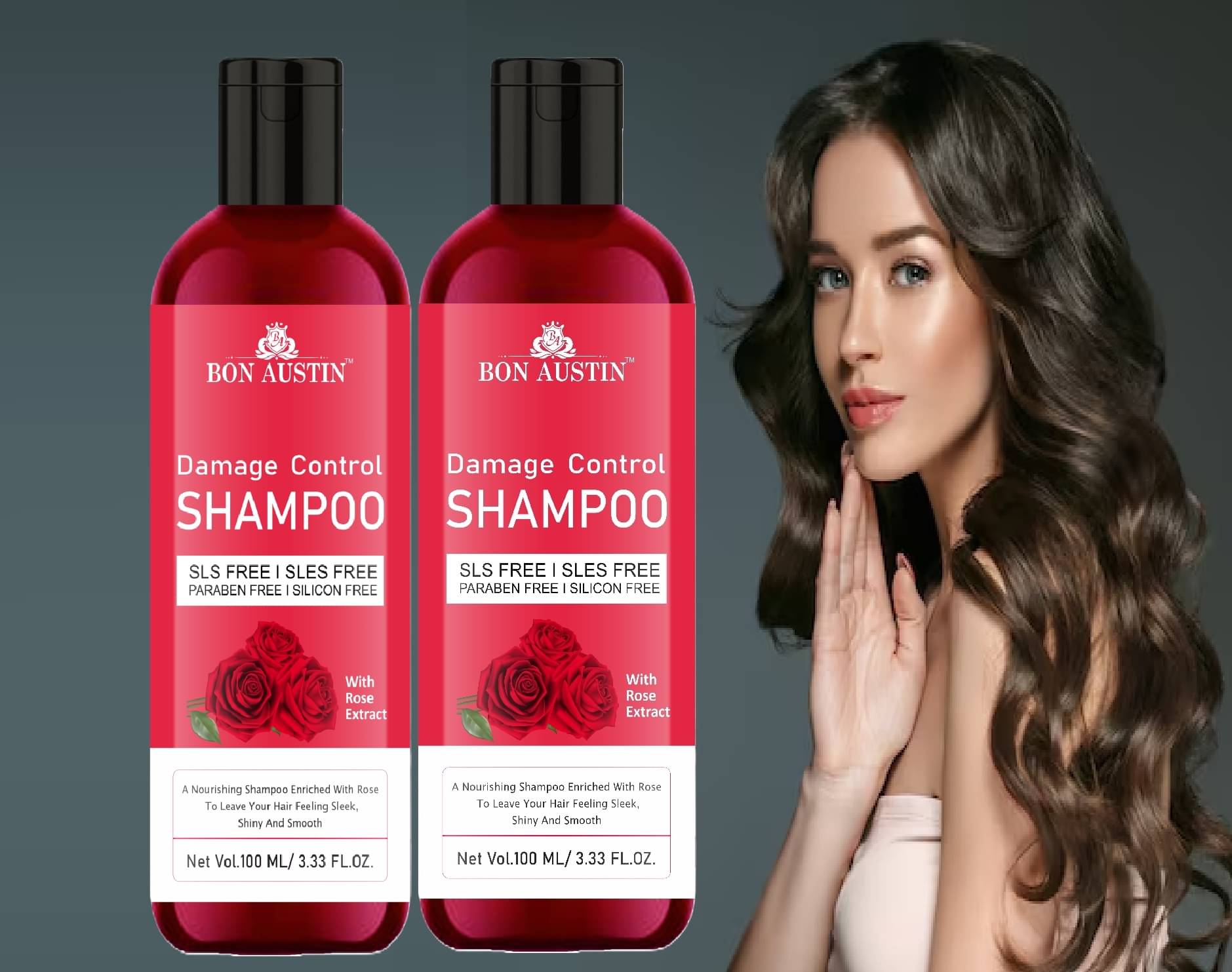     			Bon Austin Anti Dandruff Shampoo 100 ( Pack of 2 )