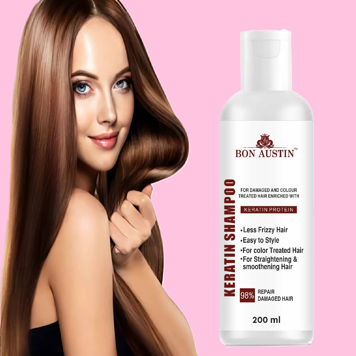     			Bon Austin Daily Care Shampoo 100 ( Pack of 1 )