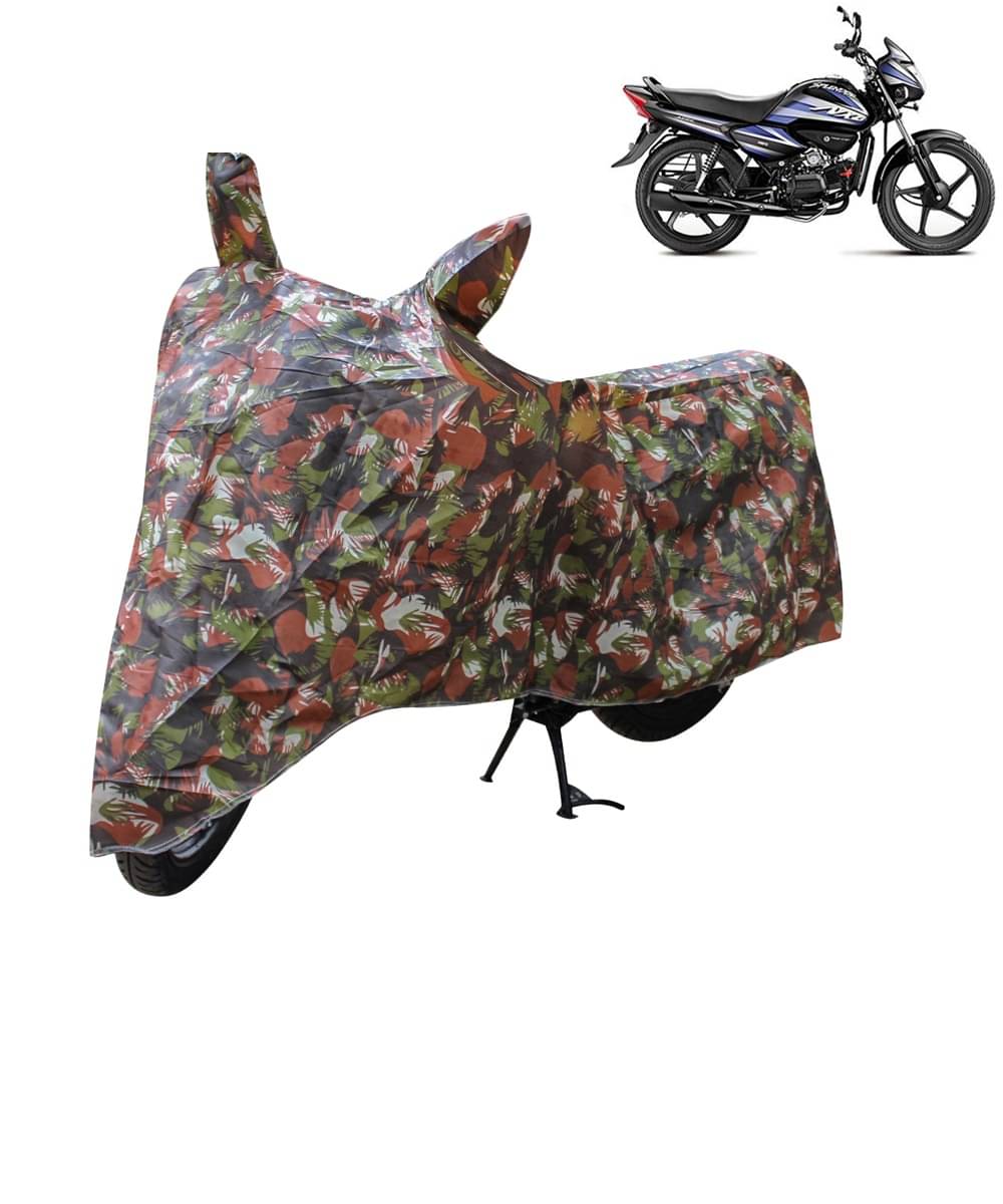 CARNEST Bike Body Cover for Hero Splendor NXG ( Pack of 1 ) , Jungle CARNEST Bike Body Cover for Hero Splendor NXG ( Pack of 1 ) , Jungle