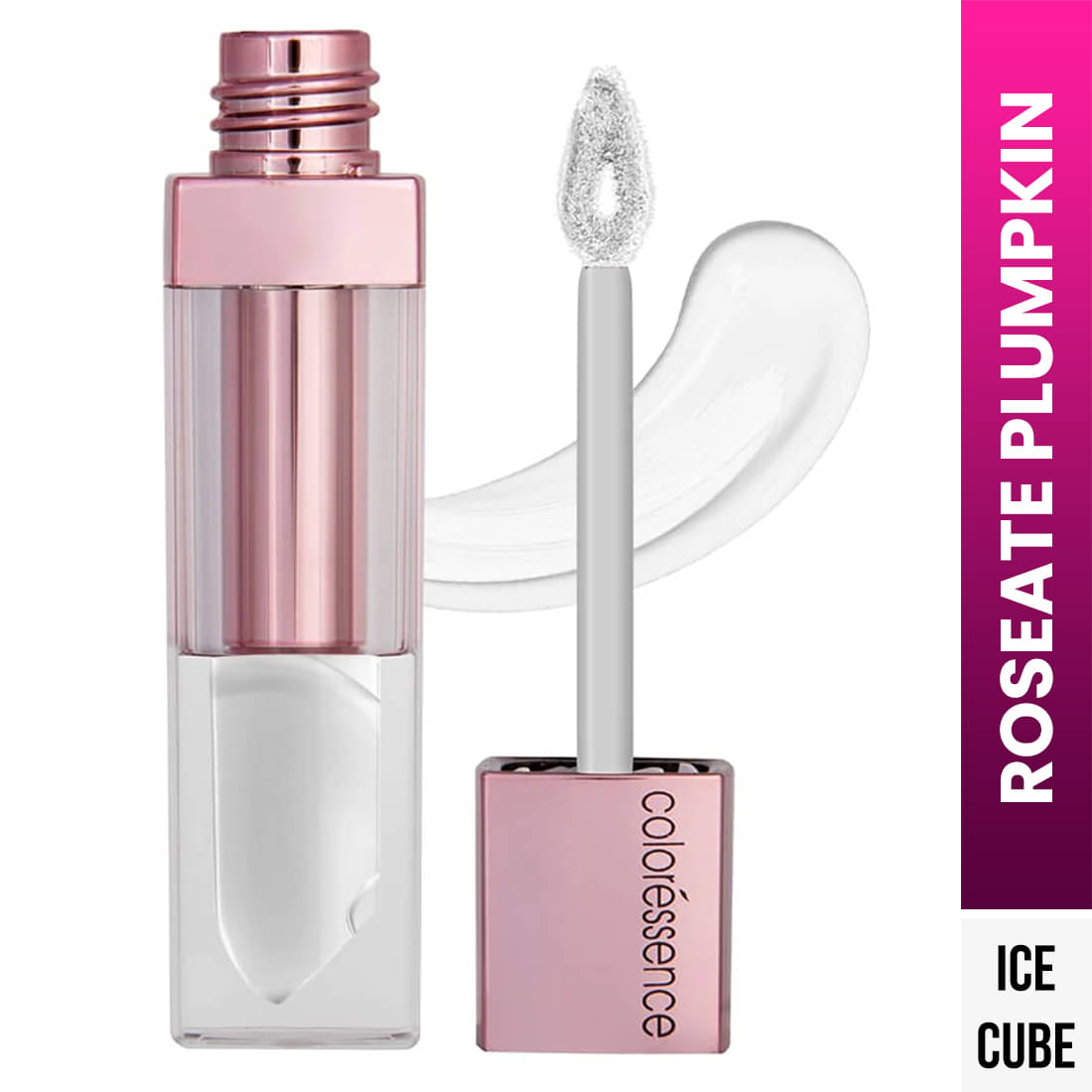 Coloressence Roseate Plumpkin Tinted Lip Gloss-Ice Cube (Transarent) (Transparent)-6ml Coloressence Roseate Plumpkin Tinted Lip Gloss-Ice Cube (Transarent) (Transparent)-6ml