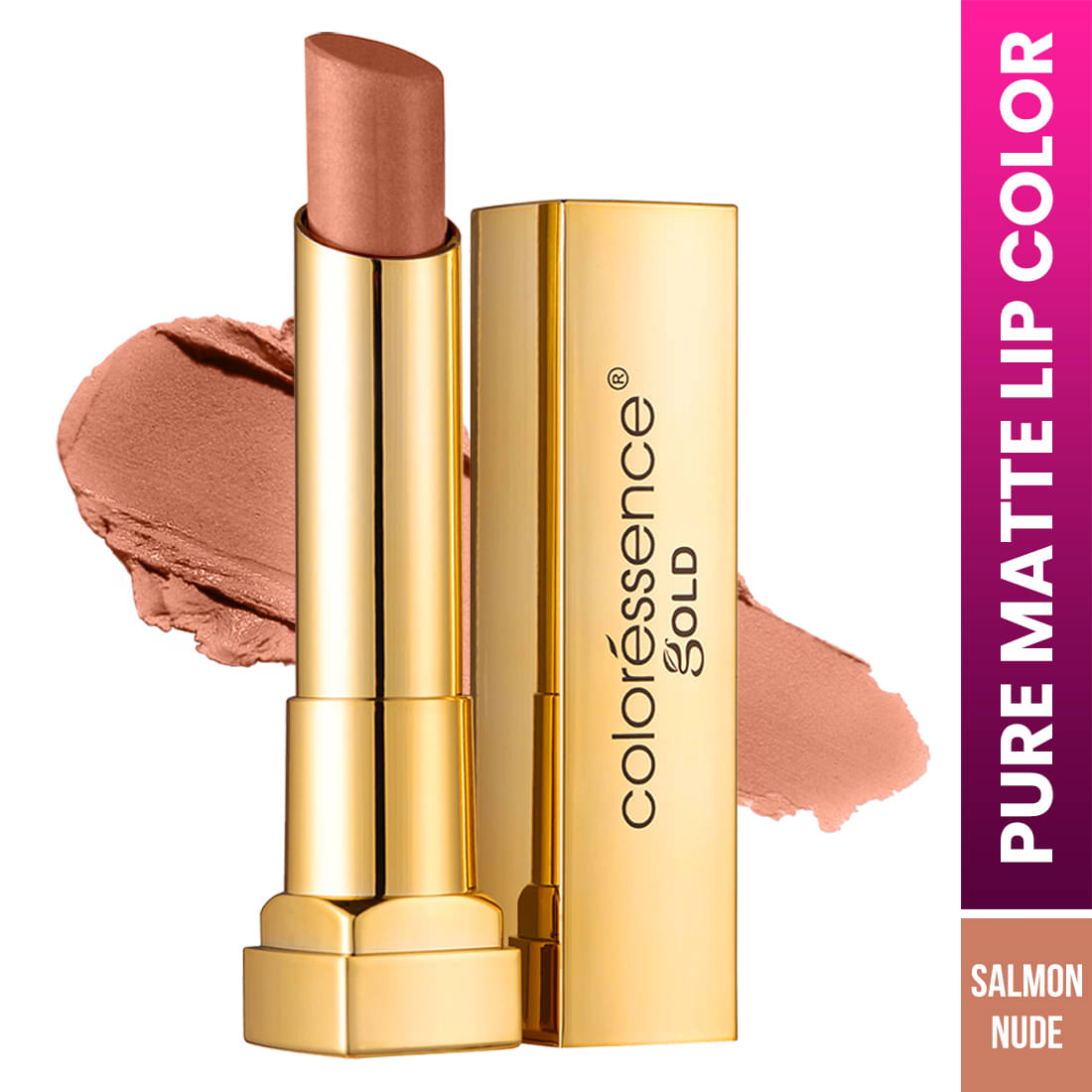     			Coloressence Pink Matte Lipstick 12