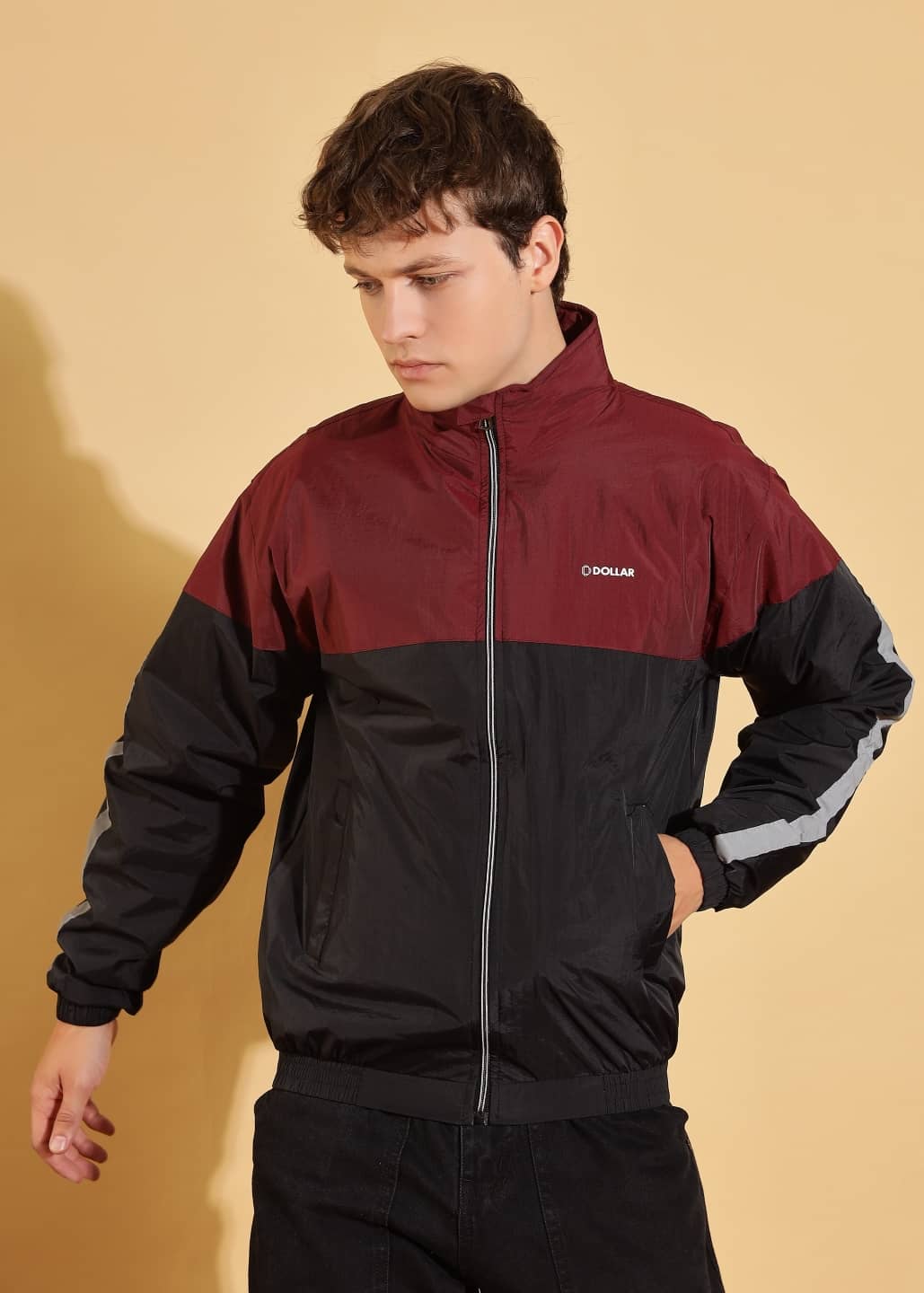Dollar Polyester Men's Windcheater Jacket - Multicolor ( Pack of 1 ) - Jackets & Coats | Buy online on ZillyBuy
