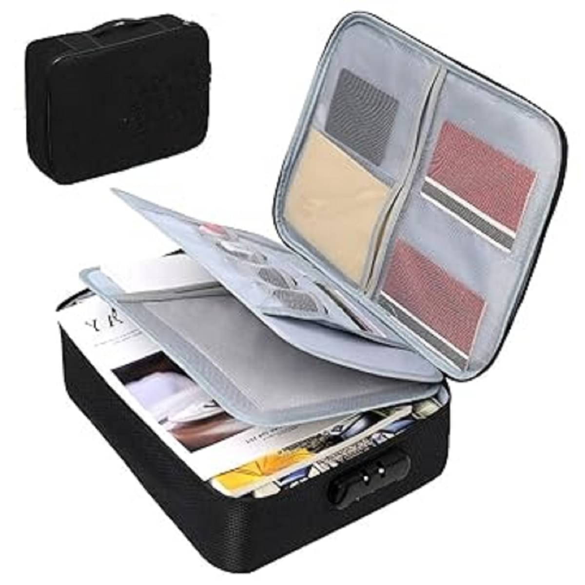     			EIGHTEEN ENTERPRISE Multicolor Document Bag ( Pack of 1 )