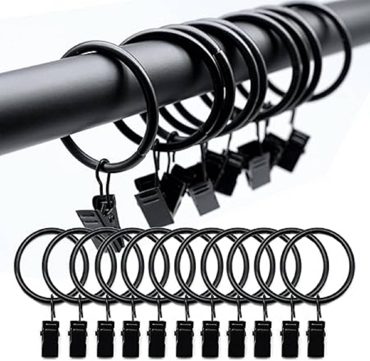     			EIGHTEEN ENTERPRISE Set of 10 Stainless Steel Rings