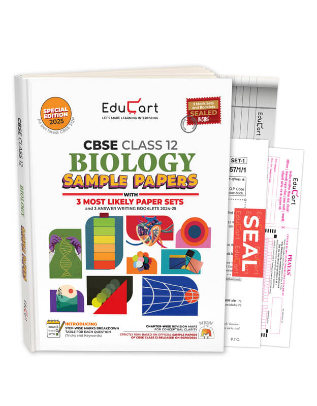 Educart CBSE Biology Class 12 Sample Paper 2024-25 (With exclusive CBSE Mock Booklets for 2025 Exam) Educart CBSE Biology Class 12 Sample Paper 2024-25 (With exclusive CBSE Mock Booklets for 2025 Exam)